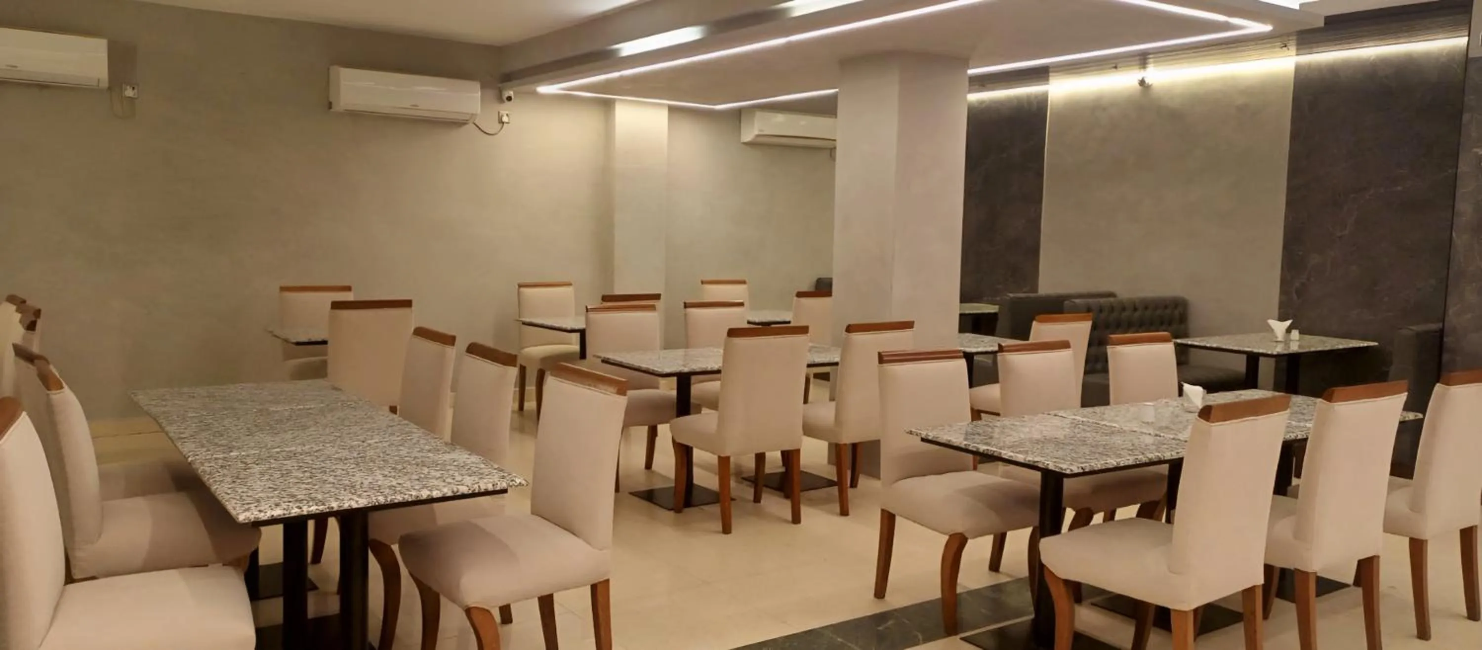 Seating area in Imperial Swiss Garden Dhaka