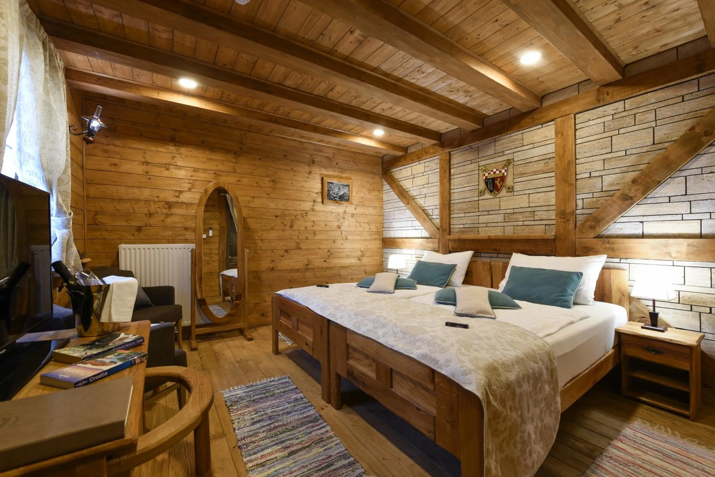 Standard Double Room in Ethno Houses Plitvice Lakes Hotel