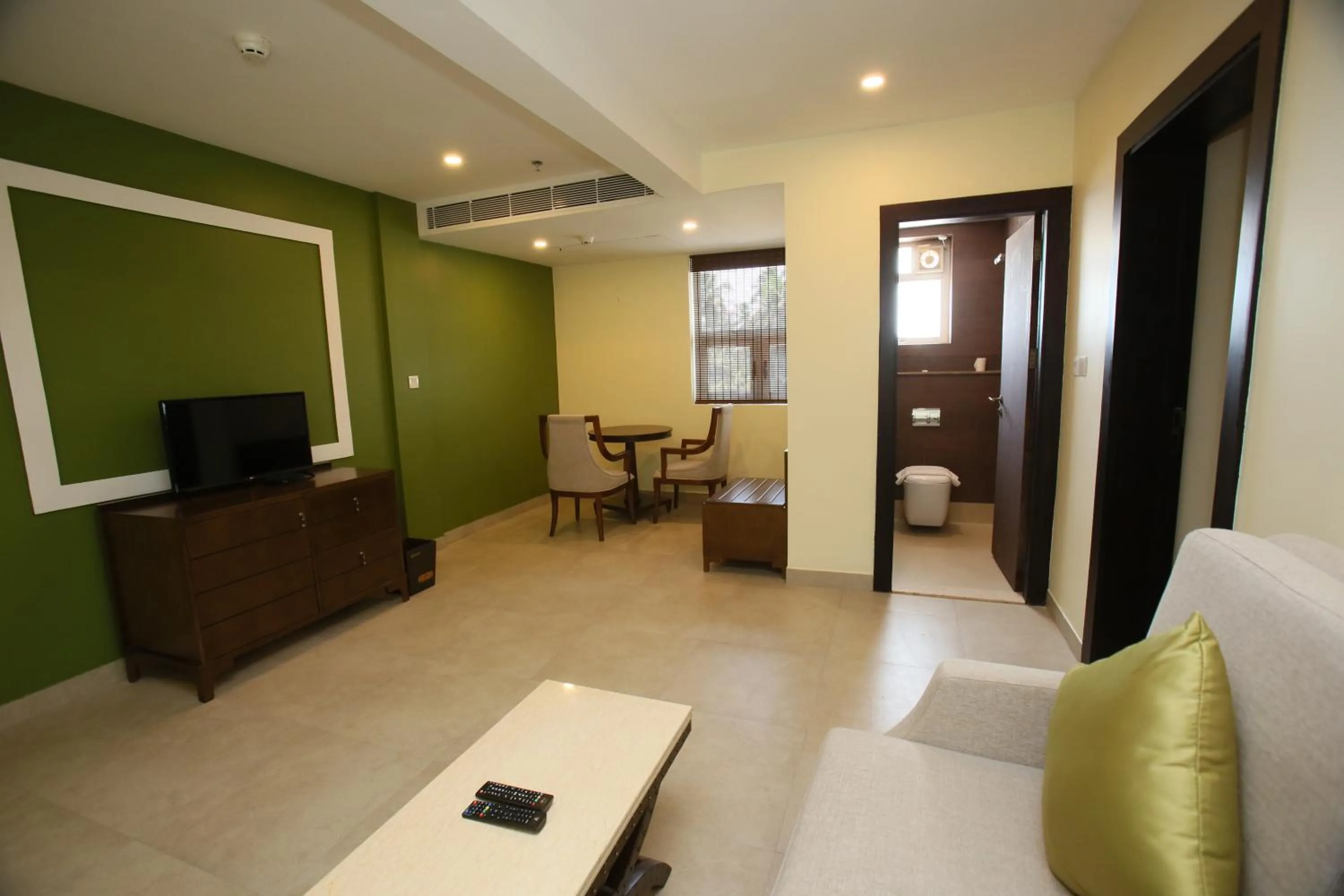 Living room in Vivin Luxury Suites