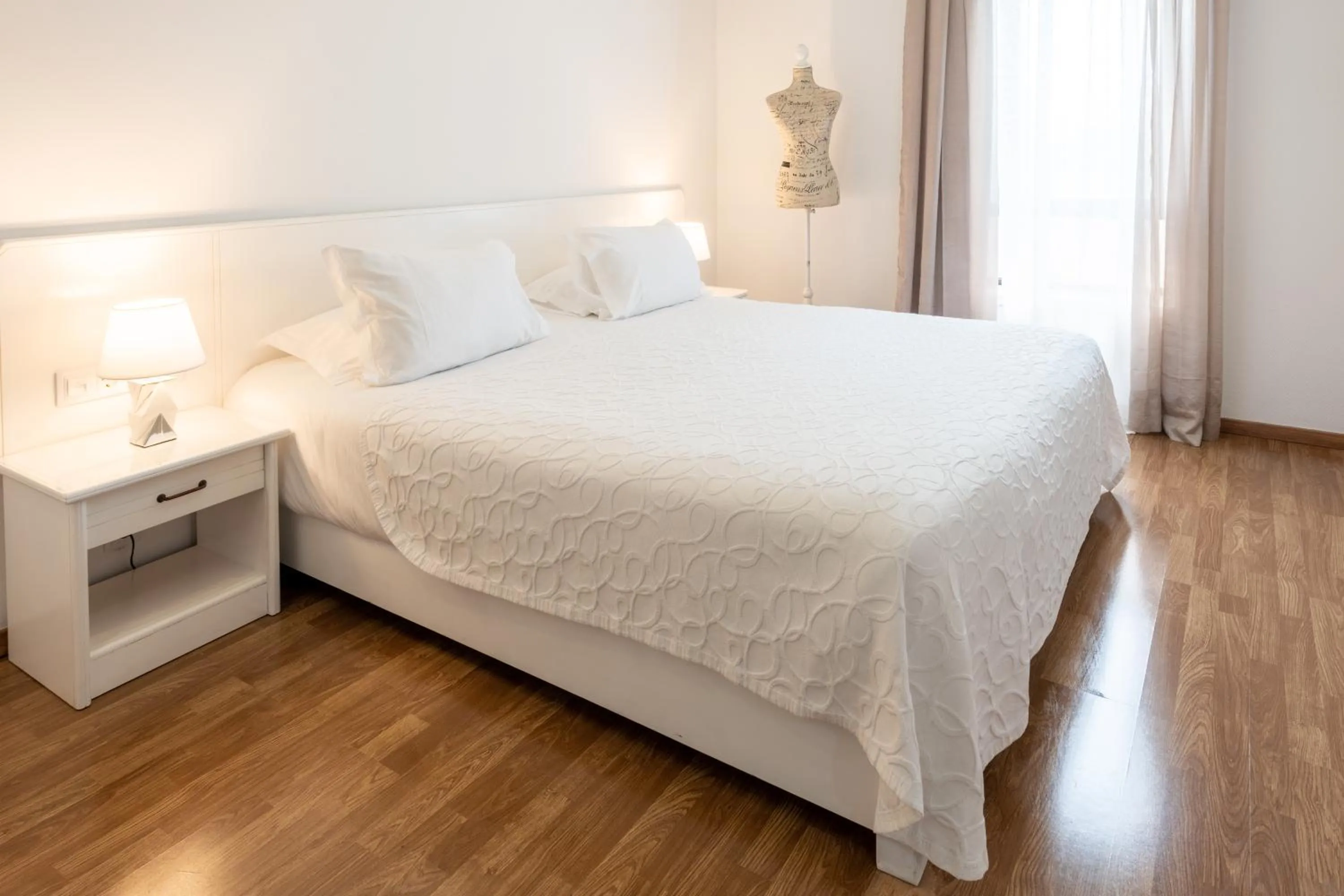 Bed in Hotel A.S. Sao Joao da Madeira