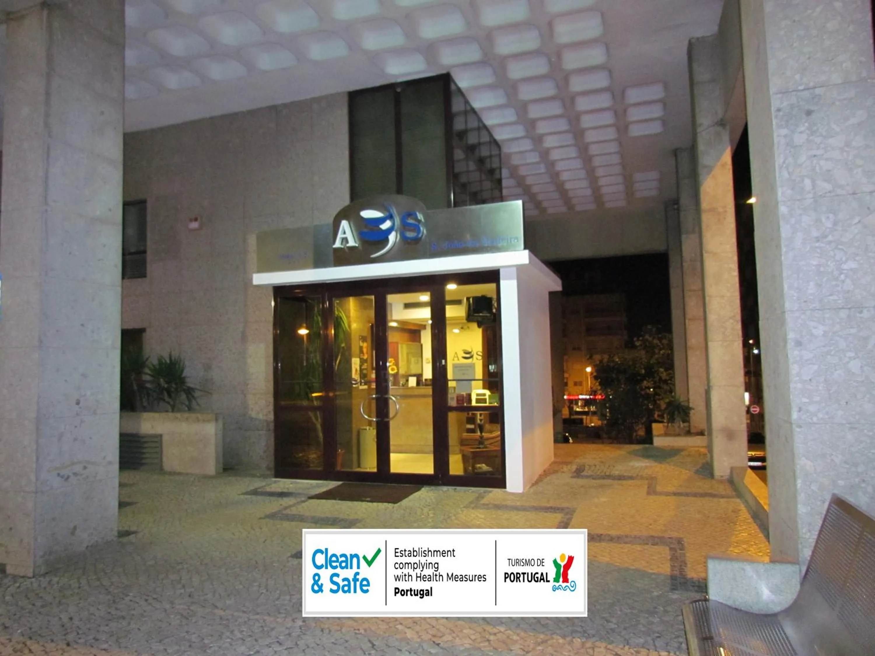 Facade/entrance in Hotel A.S. Sao Joao da Madeira