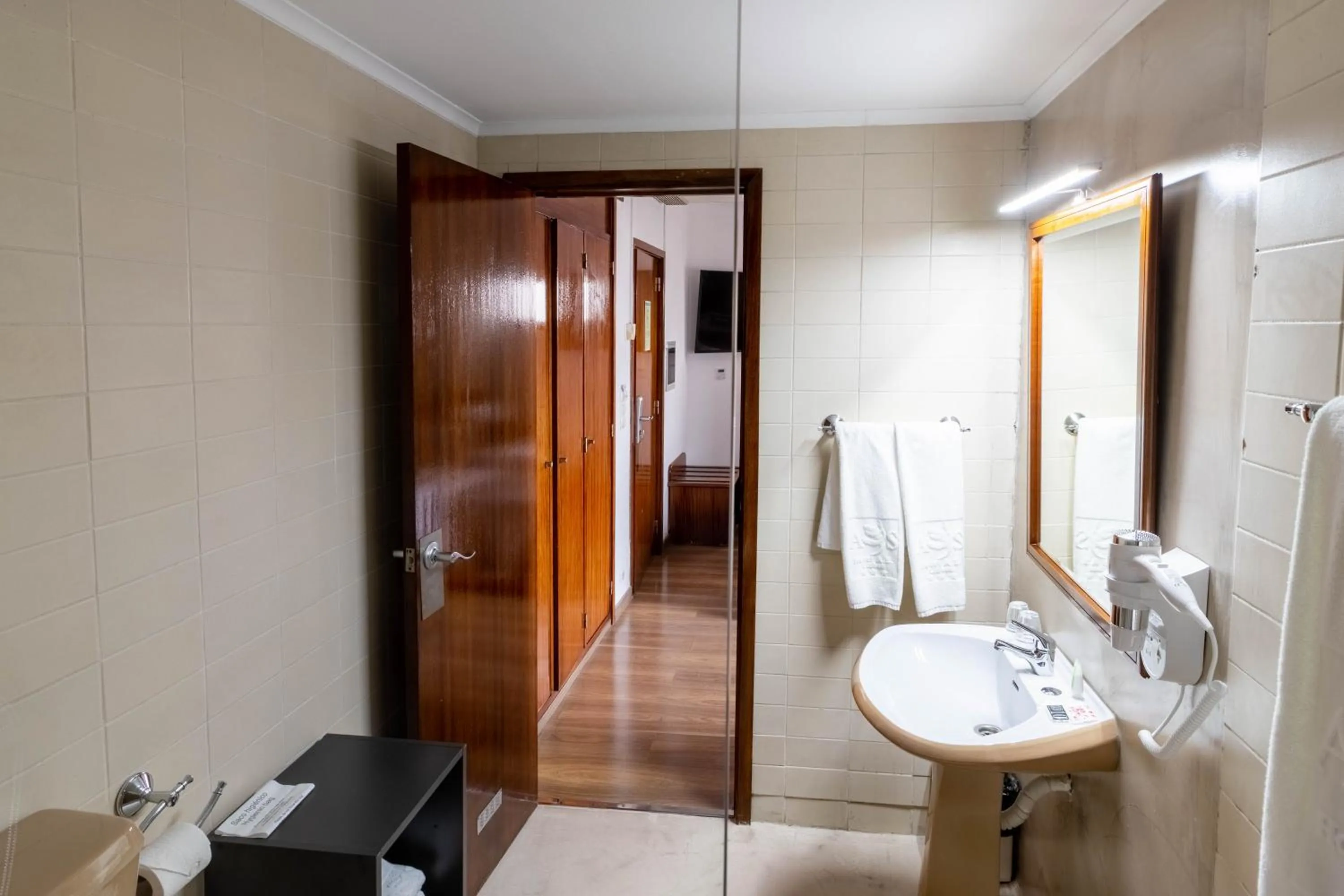 Bathroom in Hotel A.S. Sao Joao da Madeira