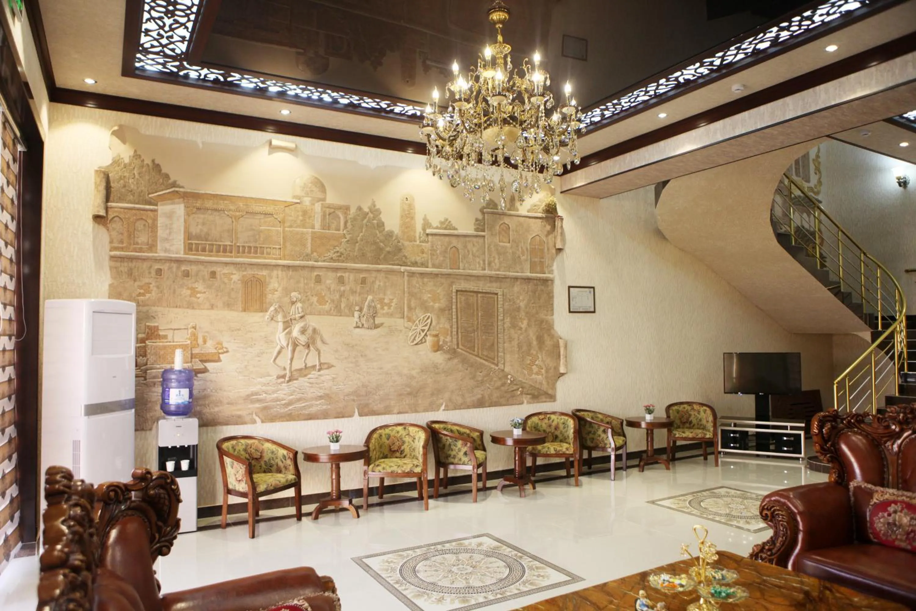 Lobby or reception in Hotel Naxshab