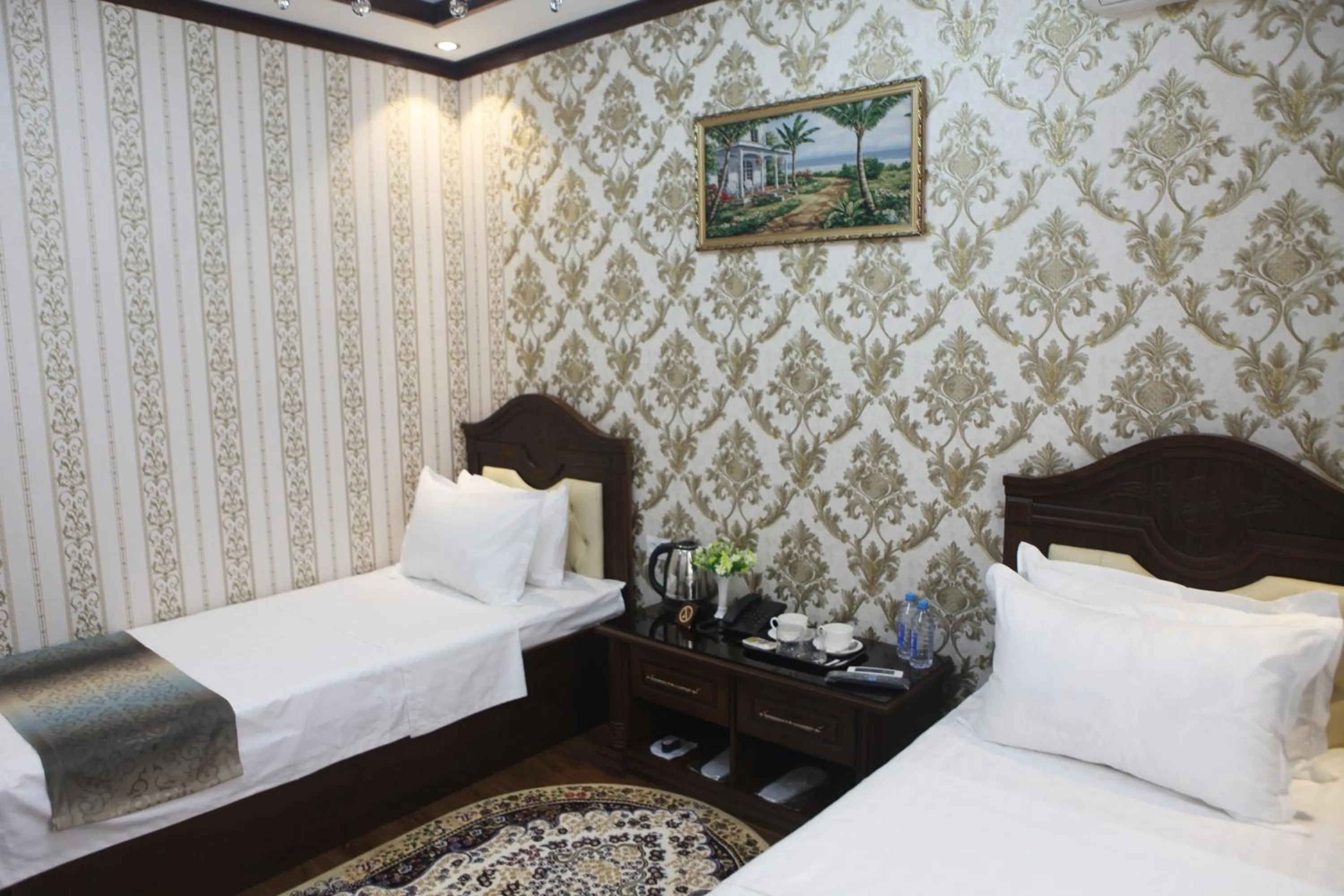 Bed in Hotel Naxshab