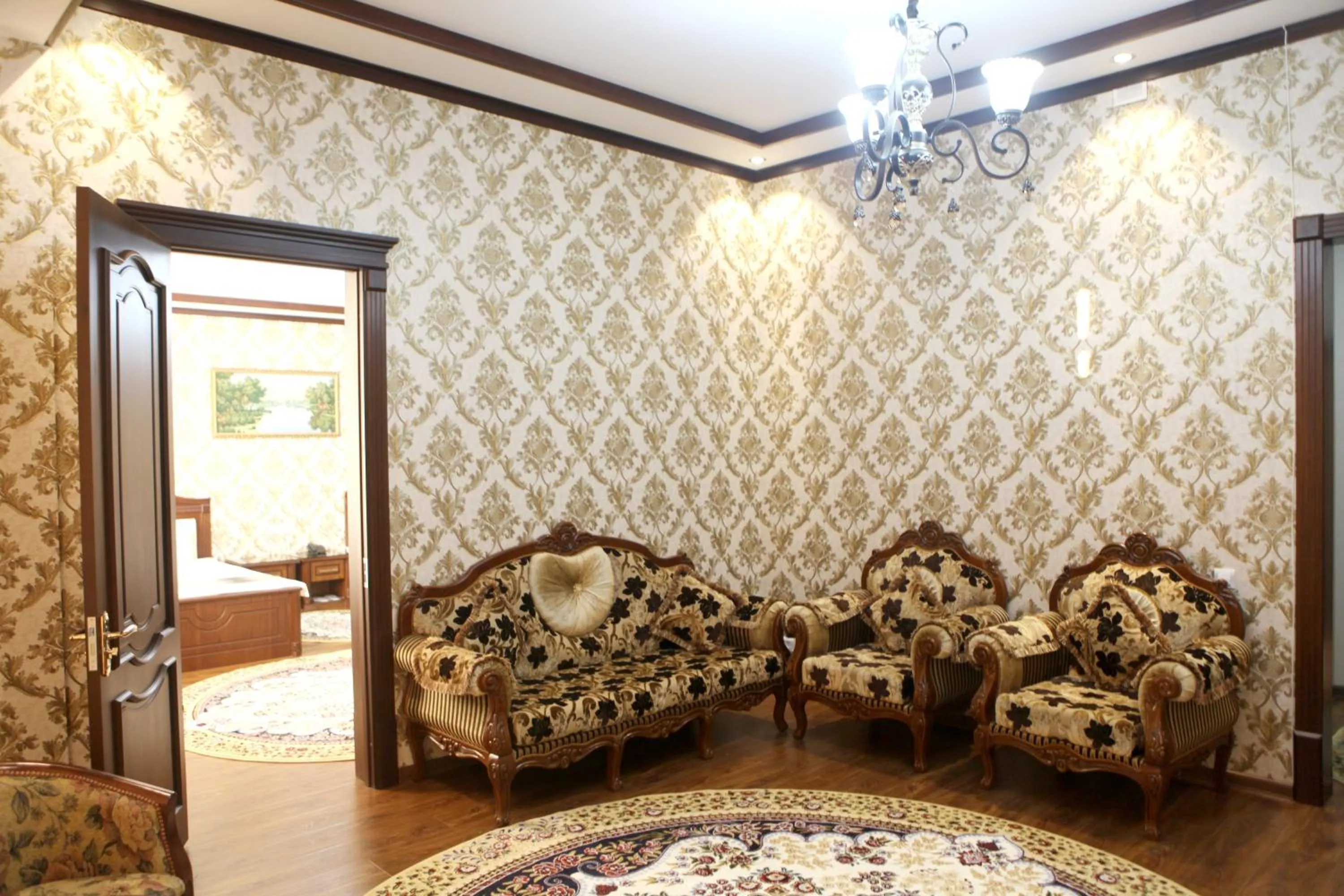 Living room in Hotel Naxshab