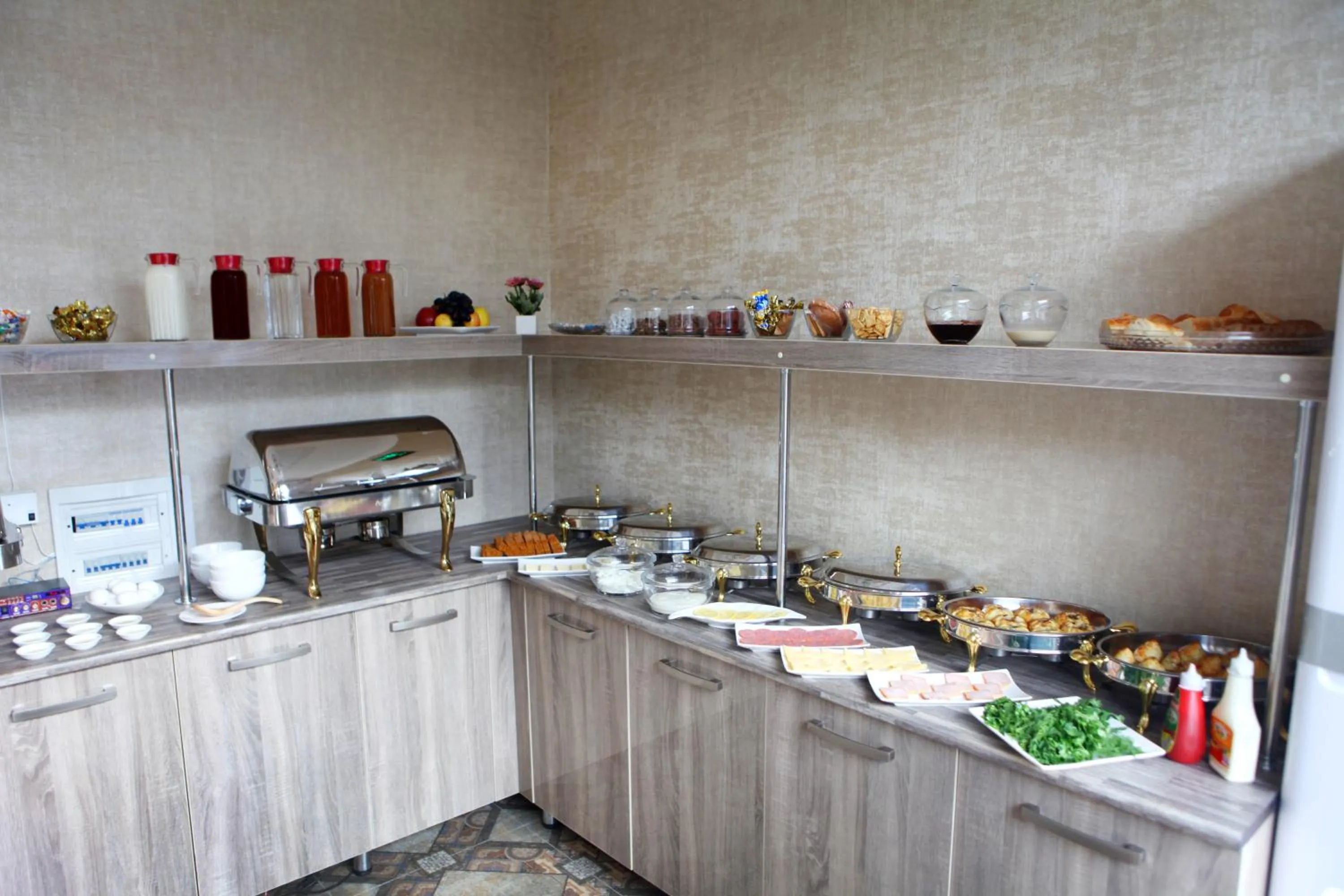 Breakfast in Hotel Naxshab