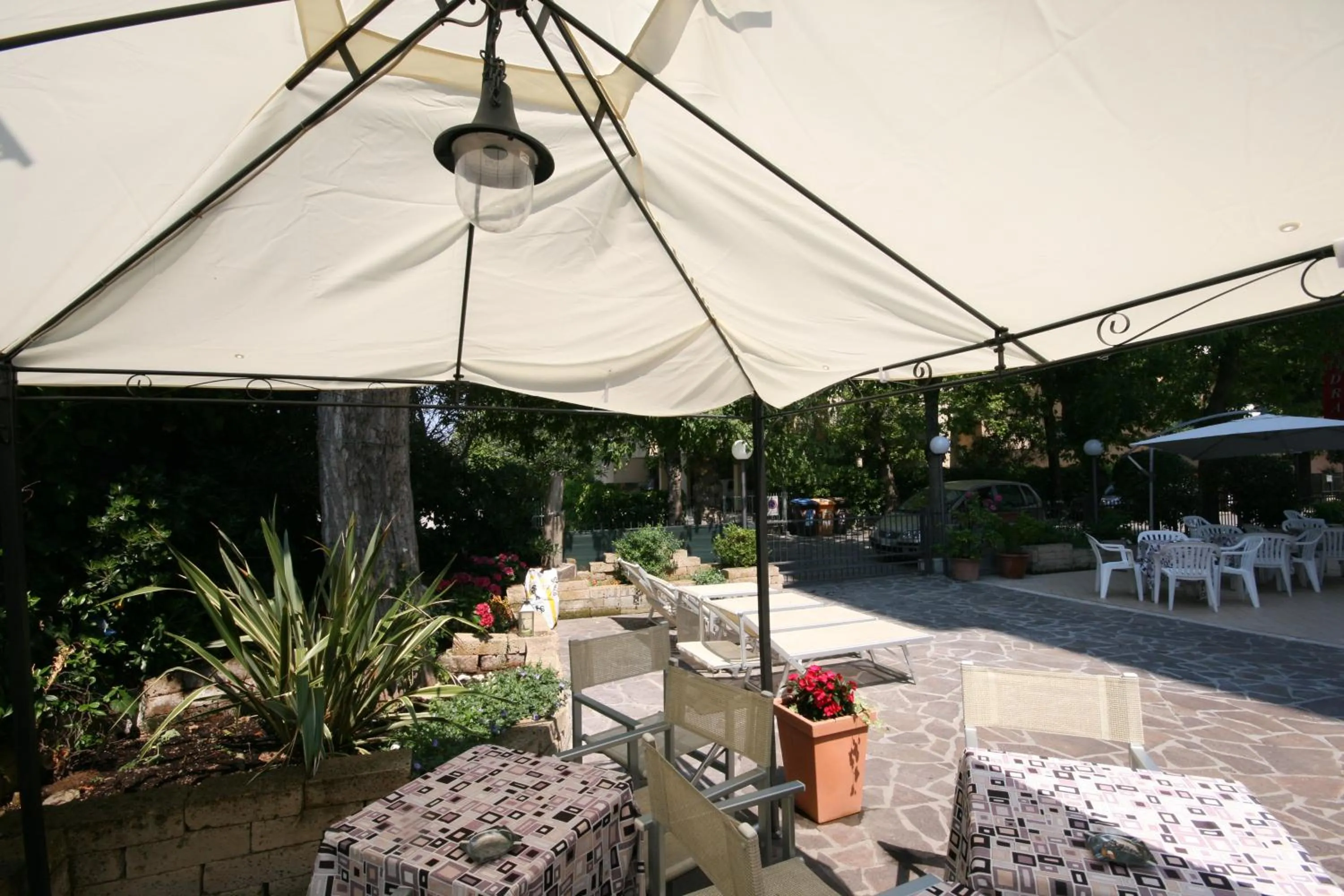 Garden in Hotel Sandra