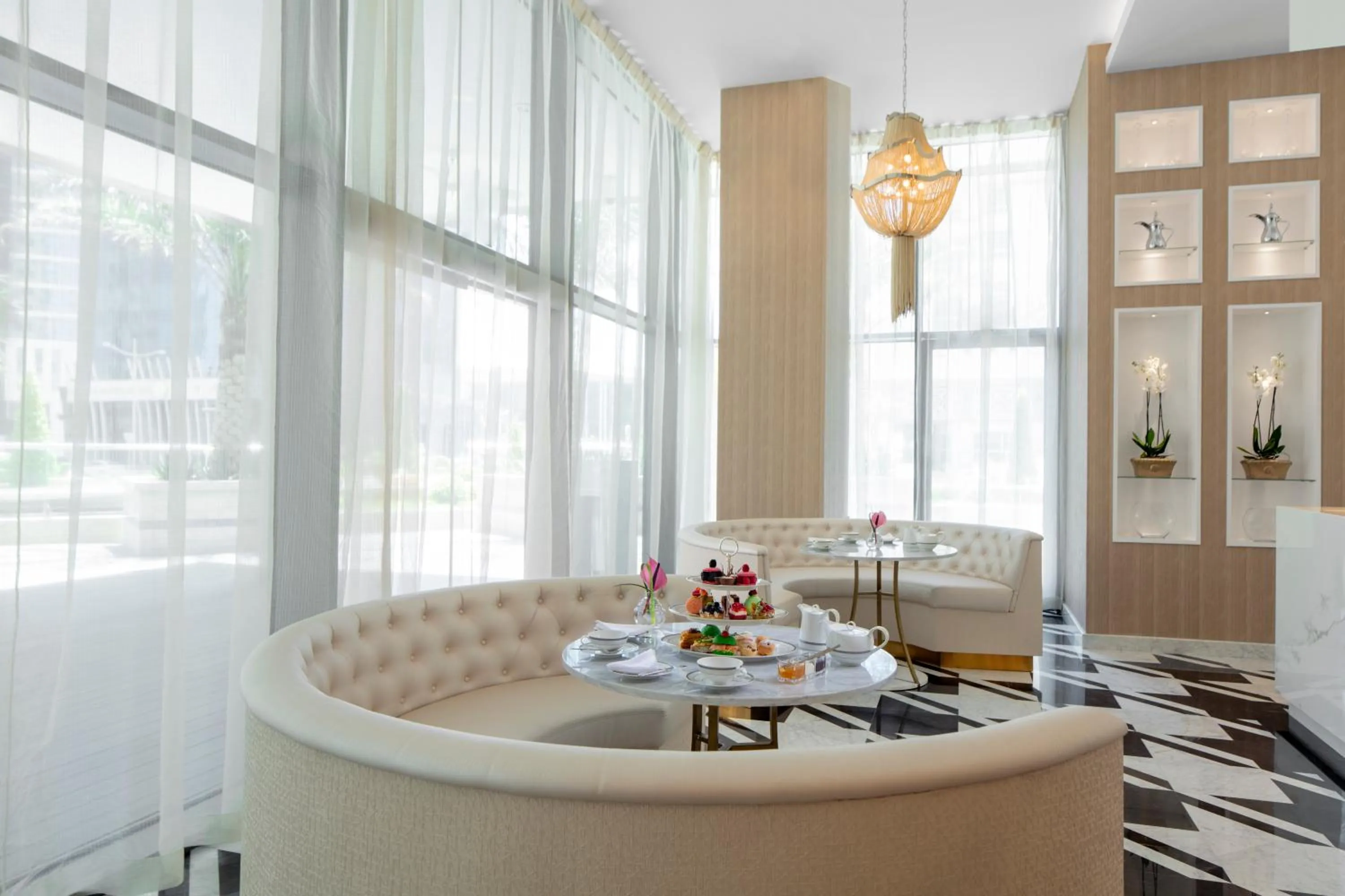 Coffee/tea facilities in Dusit Doha Hotel