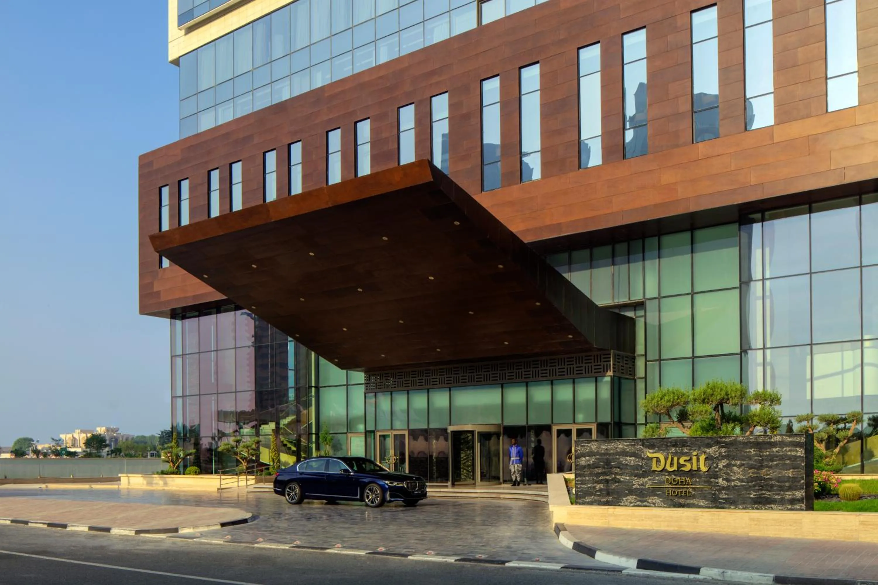 Property building in Dusit Doha Hotel