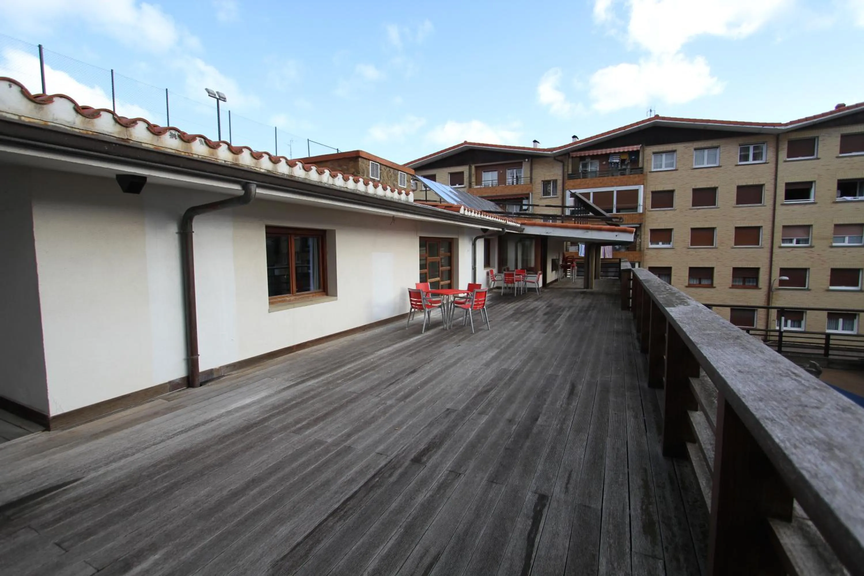 Balcony/Terrace in Albergue Trinkete Etxea