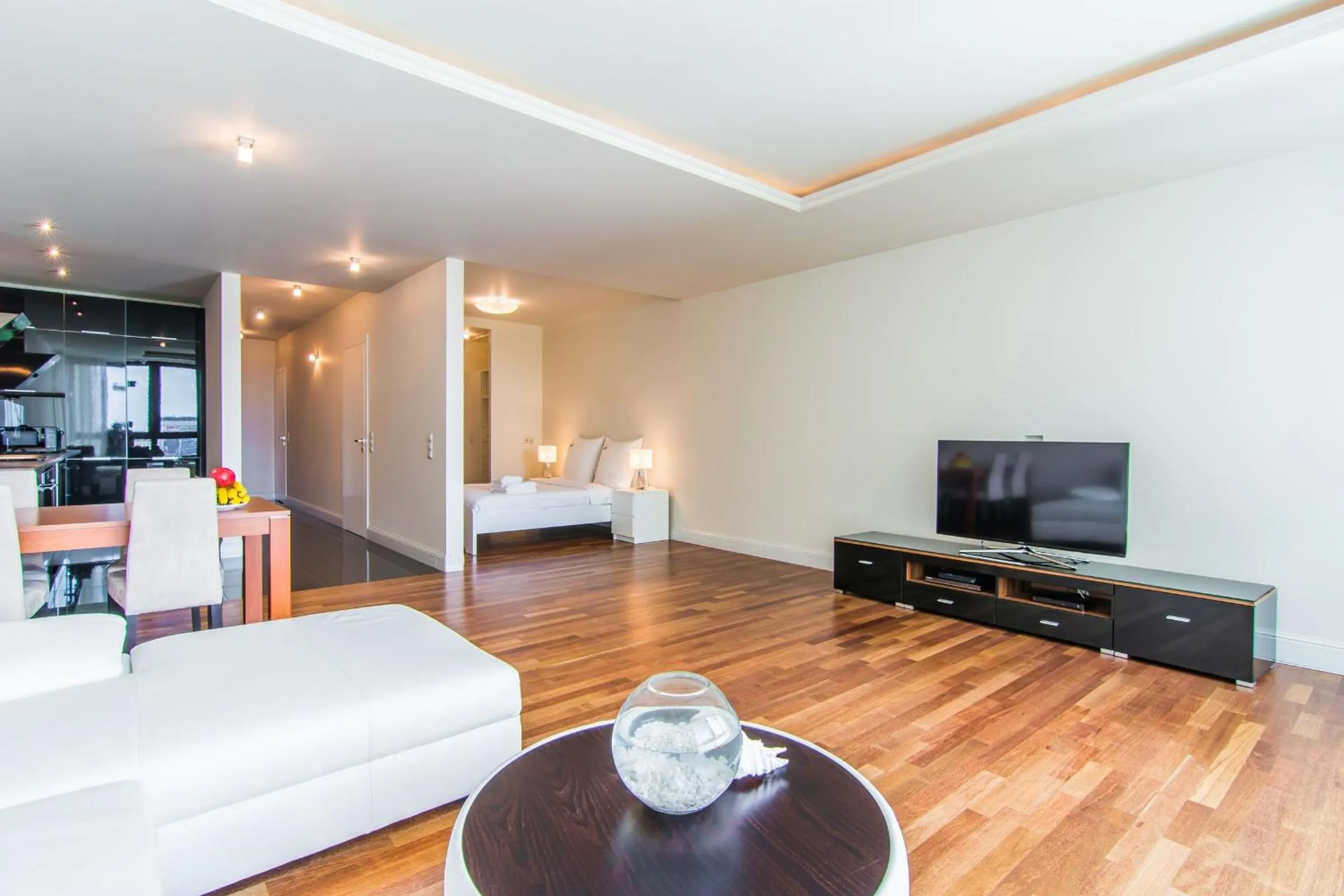 Kitchen or kitchenette in EXCLUSIVE Aparthotel