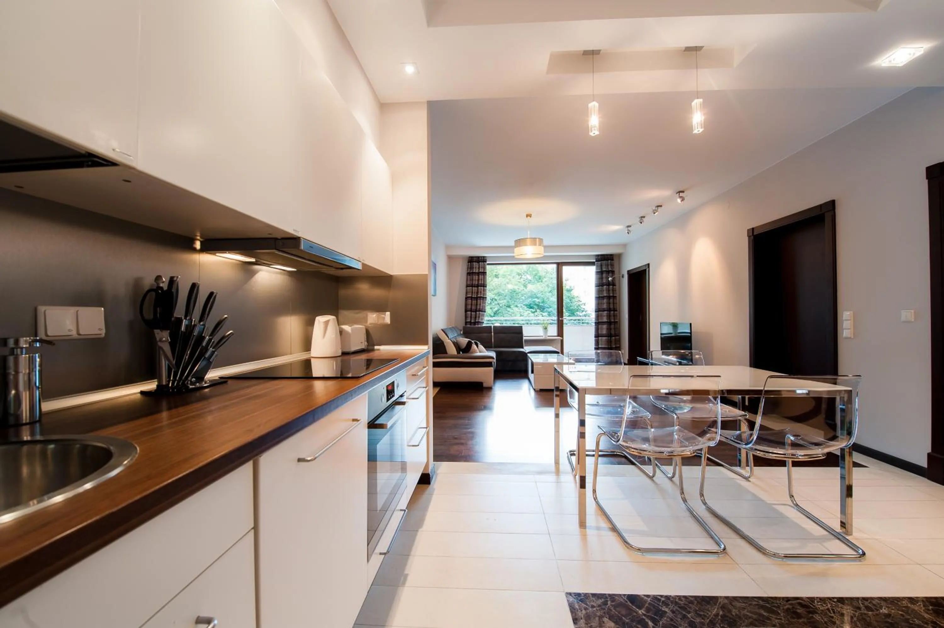 Kitchen or kitchenette in EXCLUSIVE Aparthotel