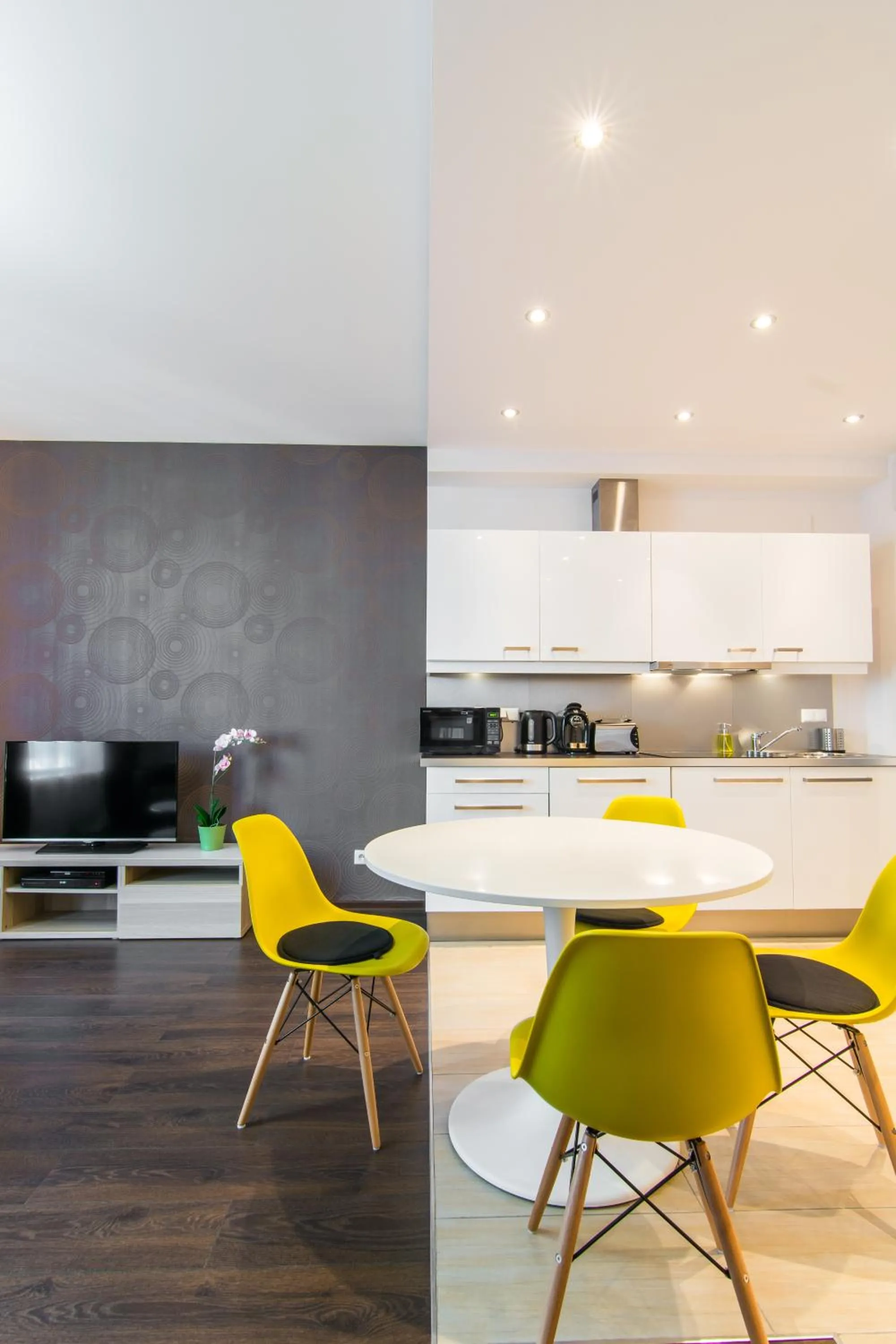 Kitchen or kitchenette in EXCLUSIVE Aparthotel