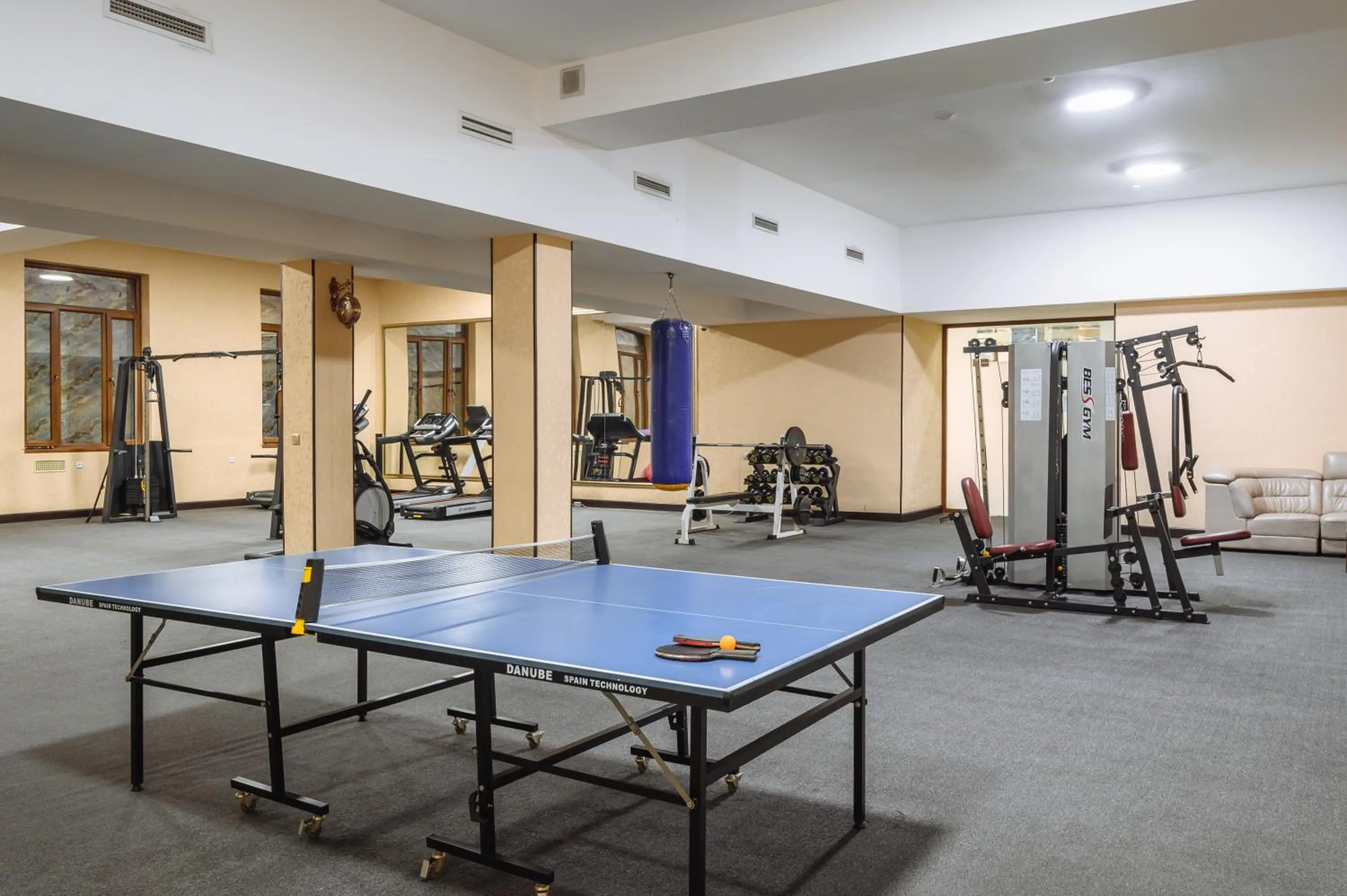 Table tennis in Daniel Hill Hotel