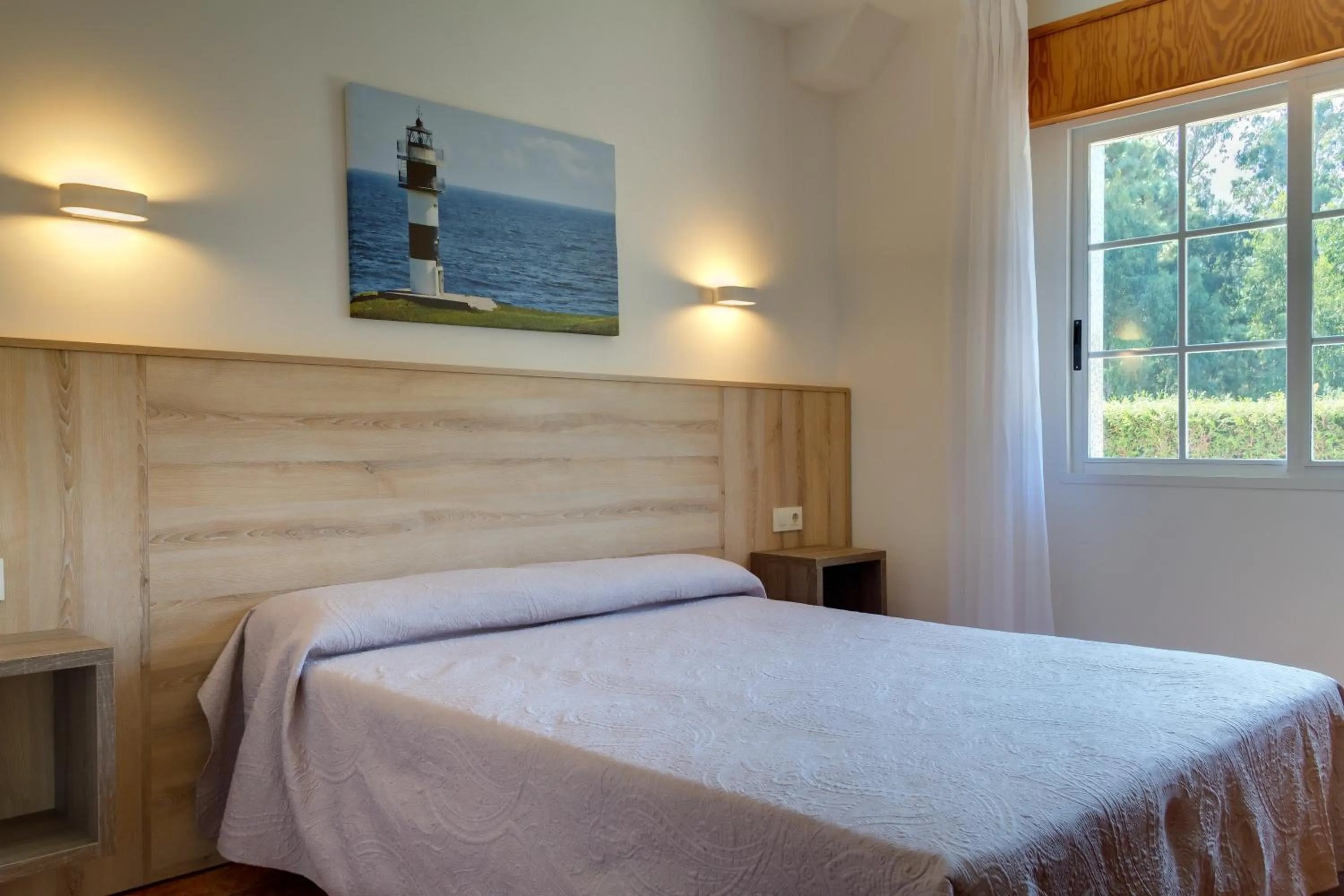 Bed in Duerming San Vicente Hotel