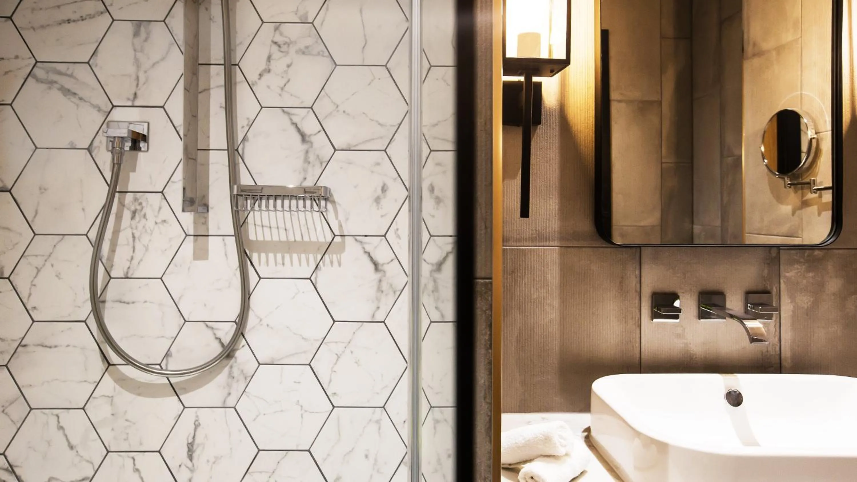 Shower in Hotel Indigo Manchester - Victoria Station by IHG