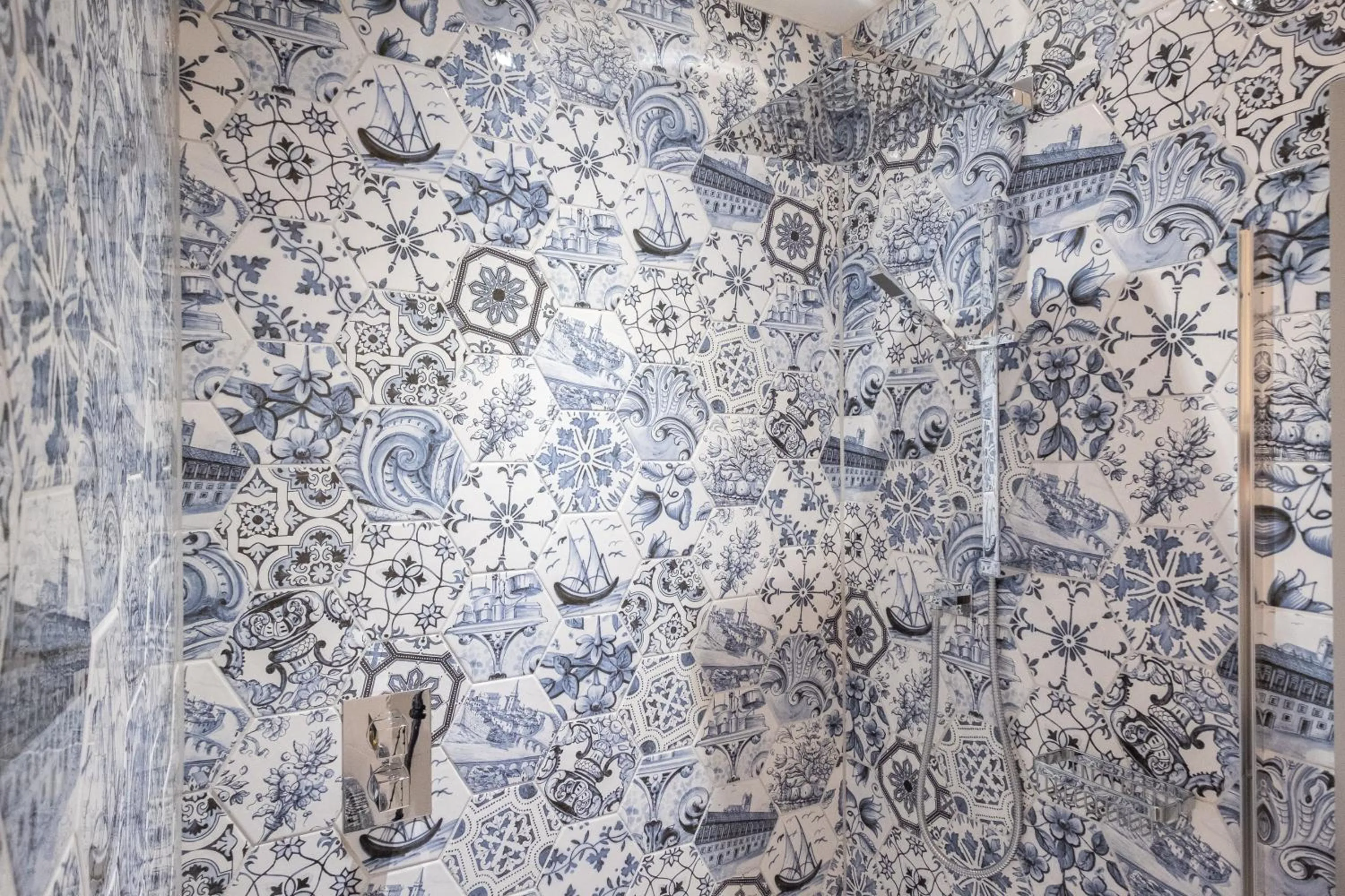 Shower in Hotel Indigo Manchester - Victoria Station by IHG