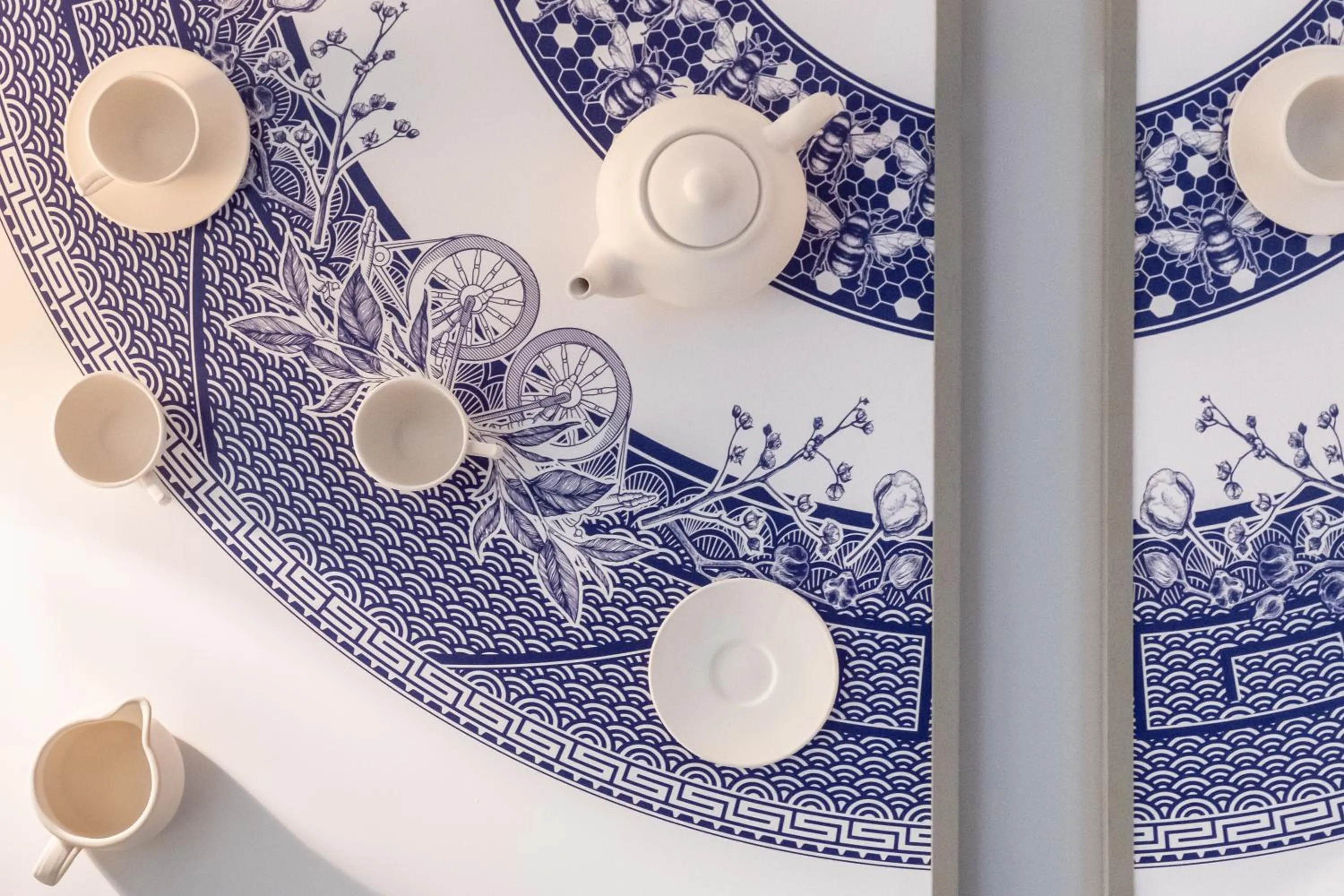 Decorative detail in Hotel Indigo Manchester - Victoria Station by IHG