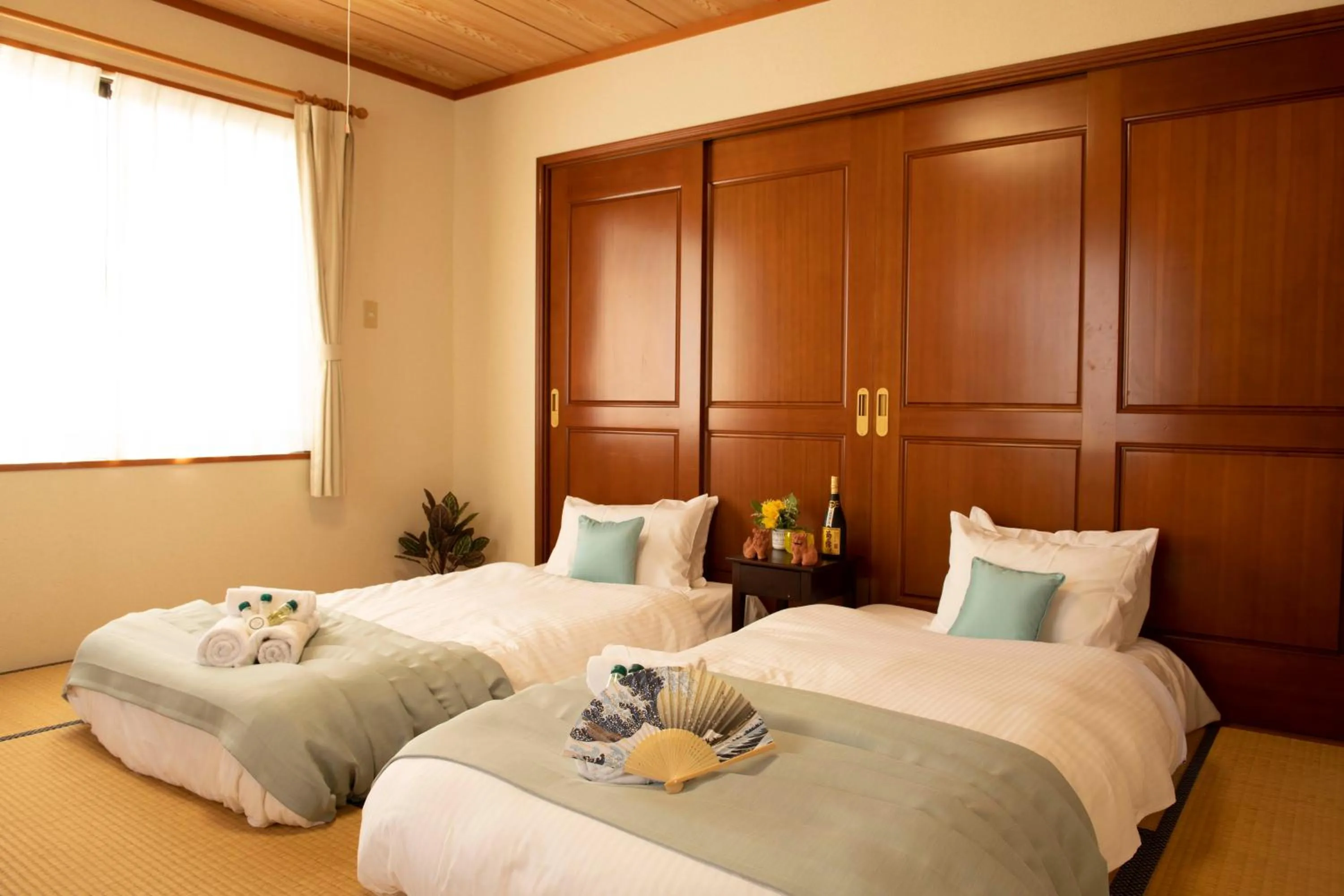 Bed in Miyakojima White House