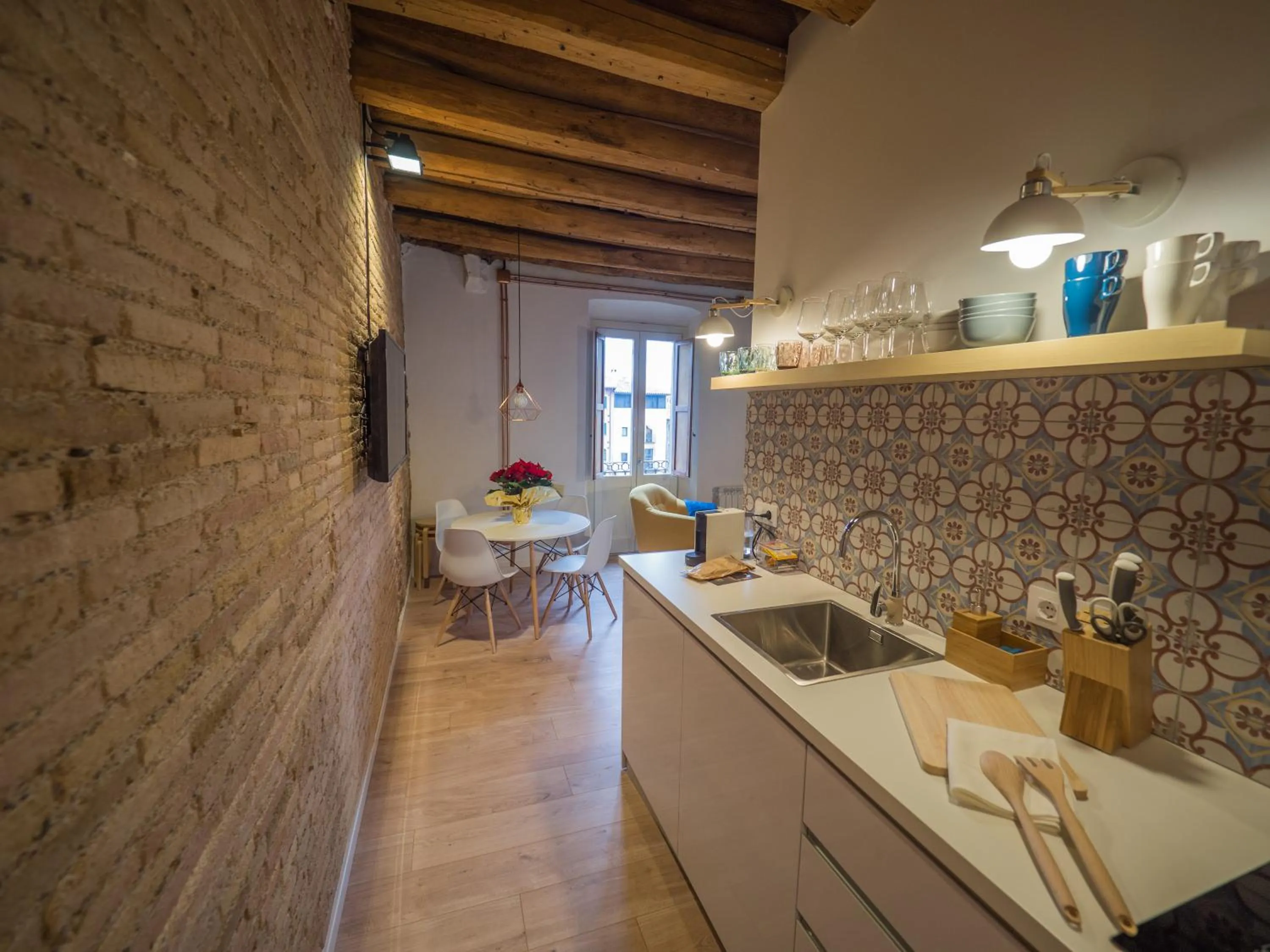 Kitchen or kitchenette in Luxury Apartment Stancesvic