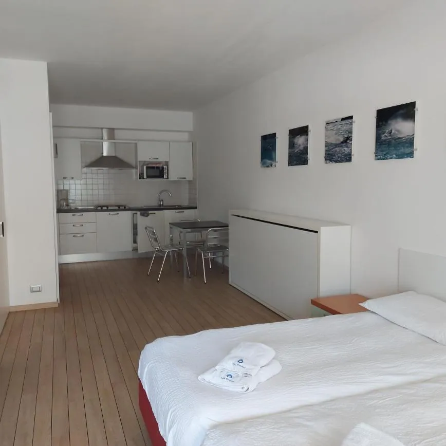 Bed in Villa Treccani Apartments