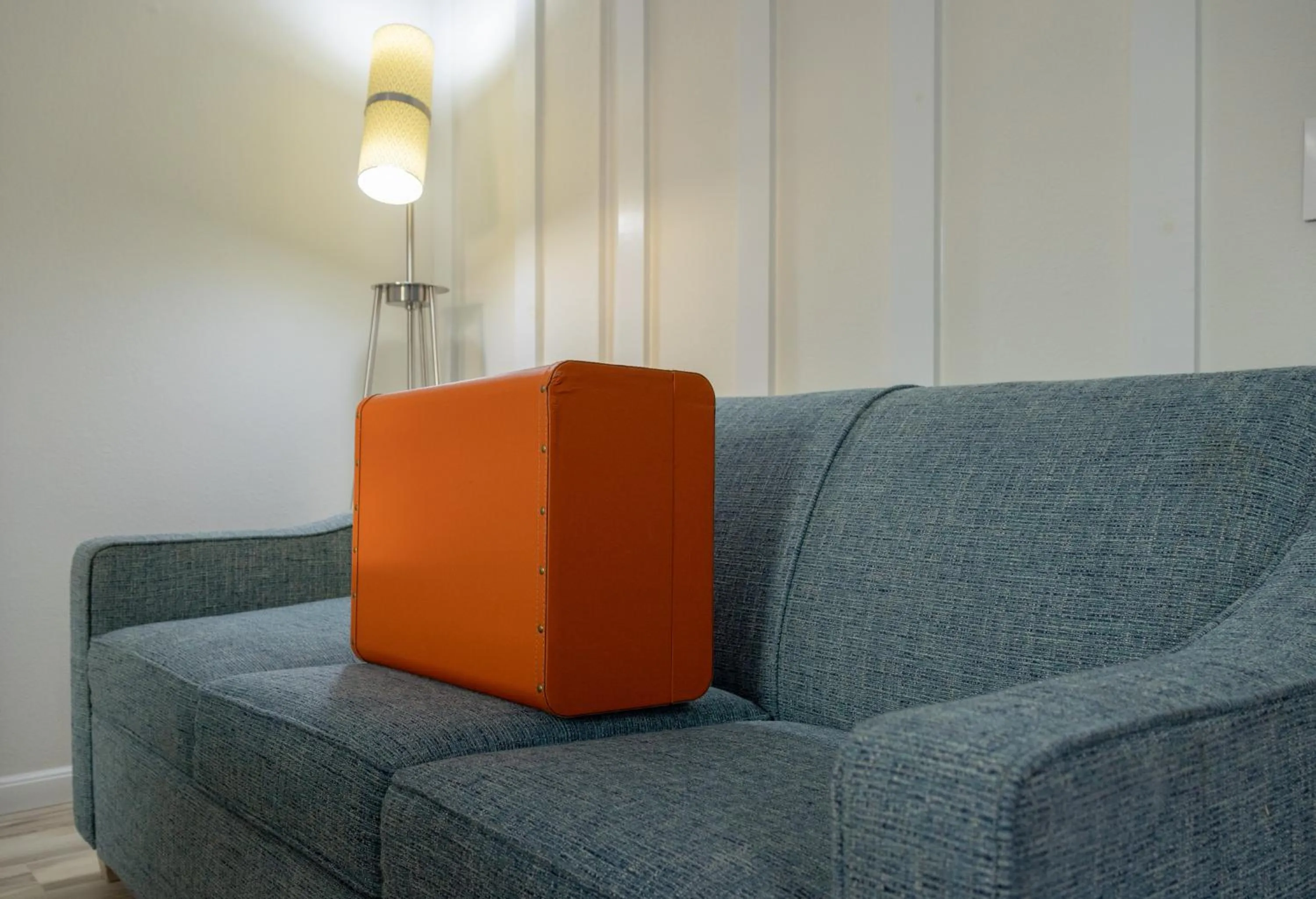 Bedroom in NEW 2026-Ocean Sands Beach Boutique Inn-Sauna and Salt-Mineral Pool -Free Beach Bikes and Famous Beach- Fresh Baked Cookies and Popcorn - Bathrobes and Sunscreen in all rooms-Ultra Sparkling-Free Laundry- 4 Grand Black Beds-Call NOW & Save-1-252-AHA-SAND