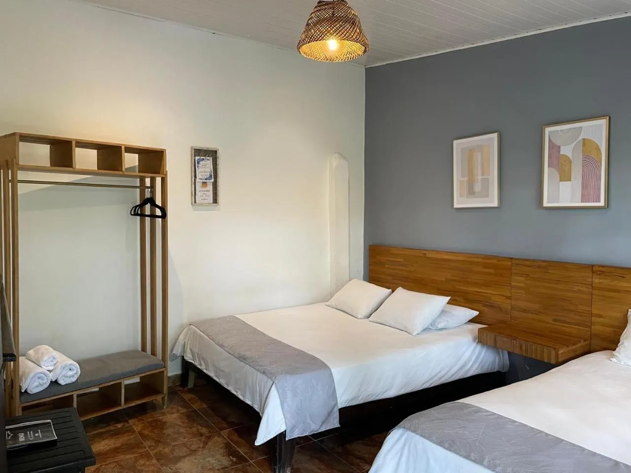 Bed in Hotel Madreselva