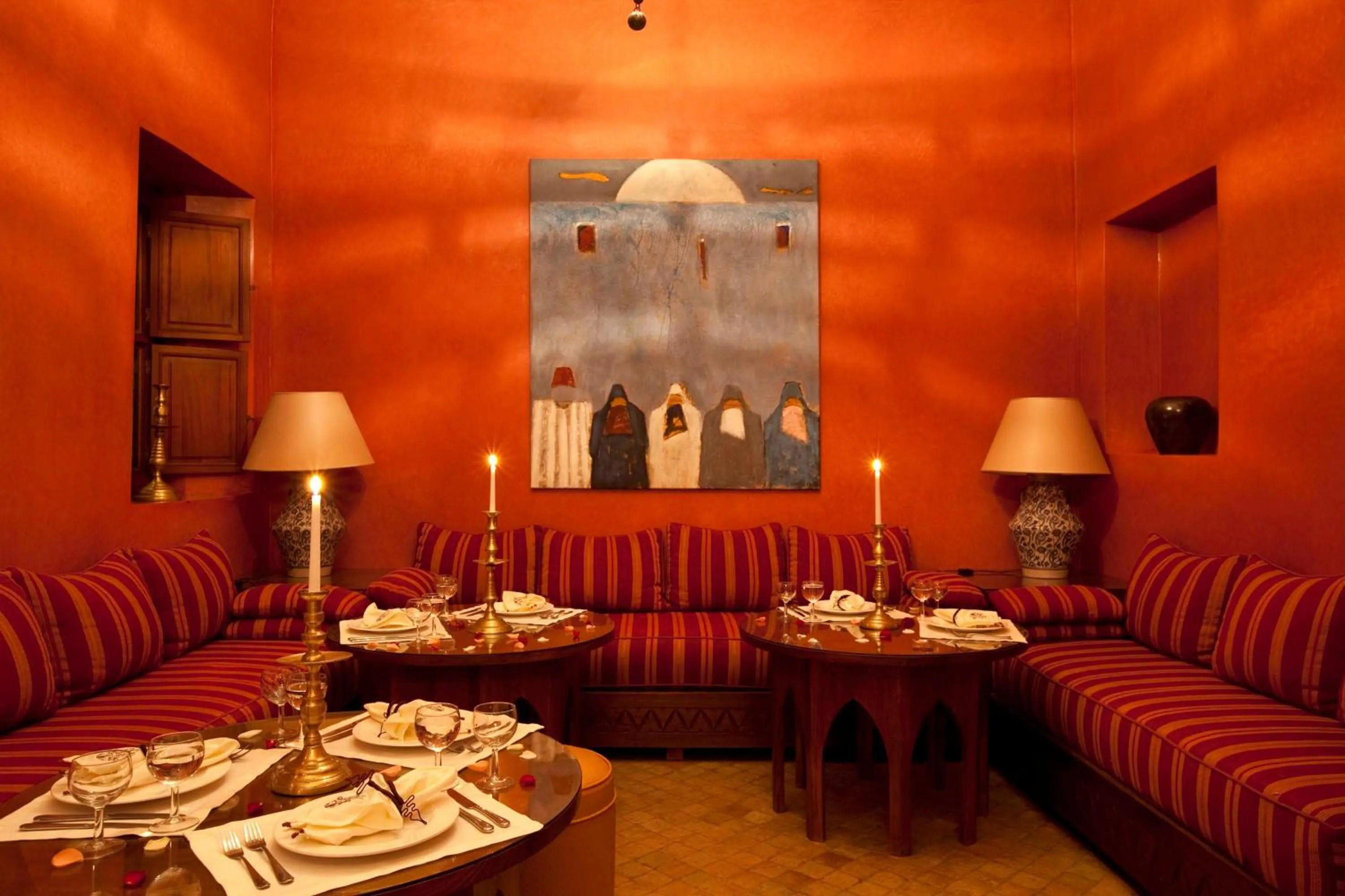 Restaurant/places to eat in Riad Les Bougainvilliers