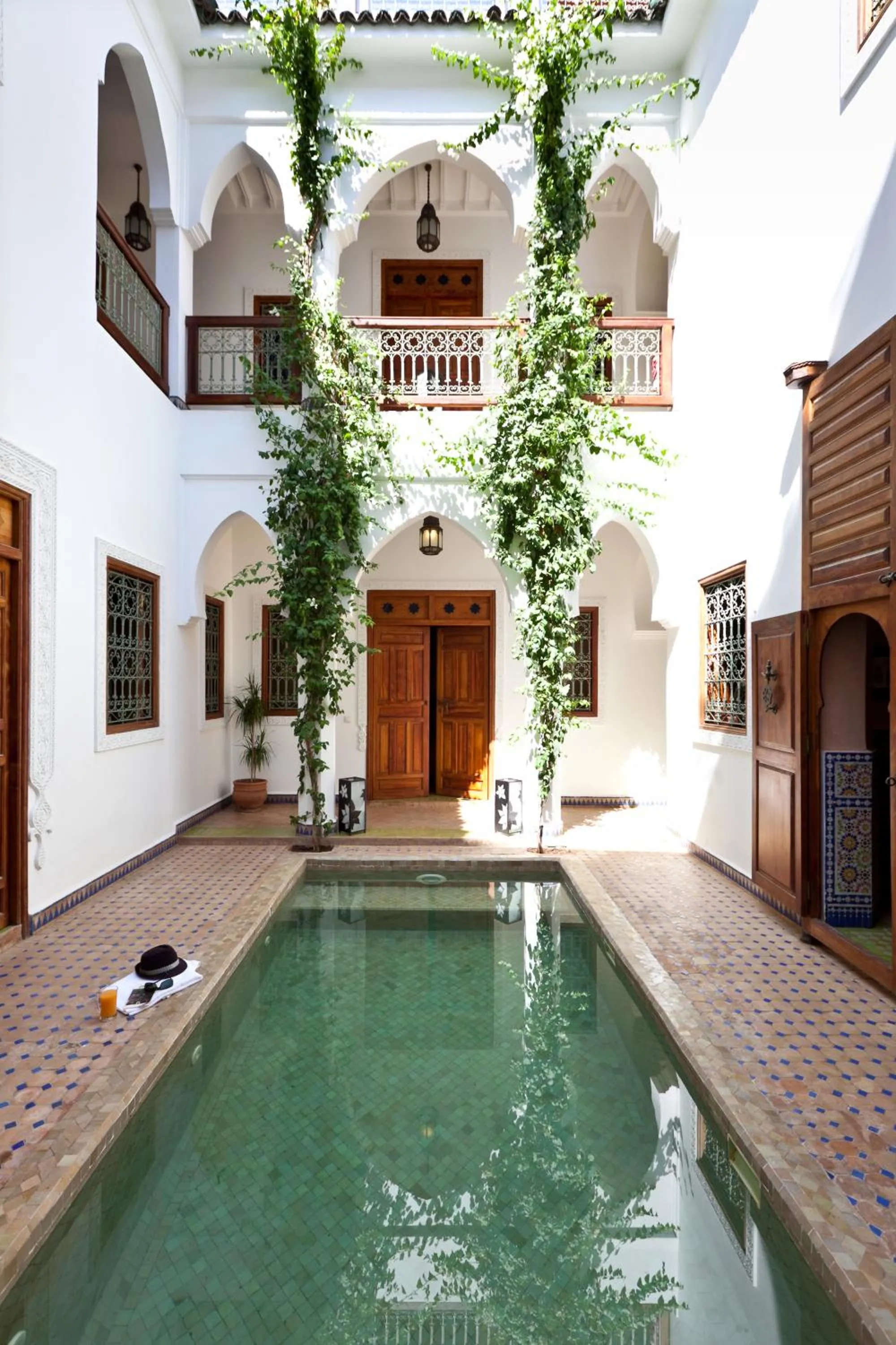 Swimming pool in Riad Les Bougainvilliers