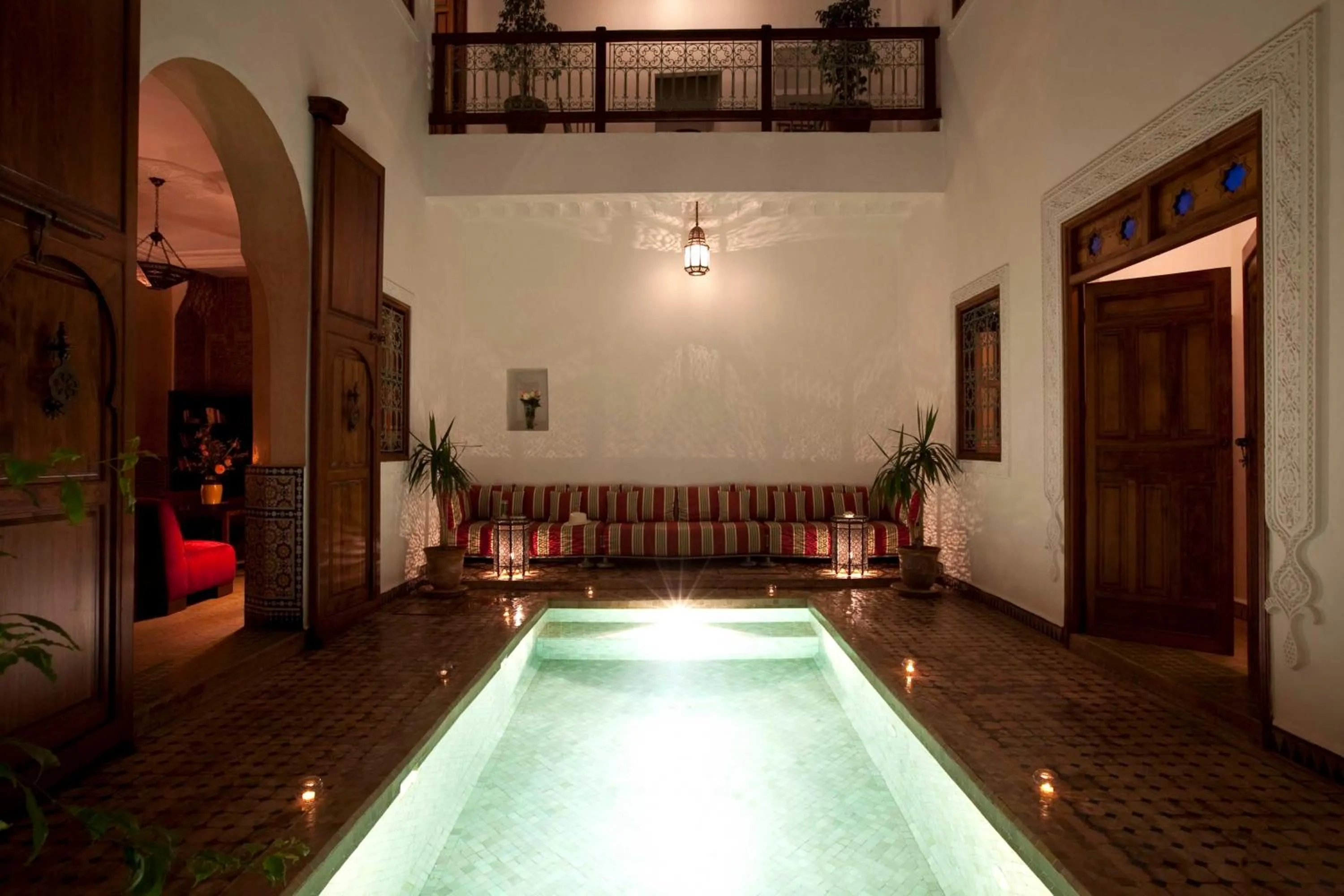Swimming pool in Riad Les Bougainvilliers
