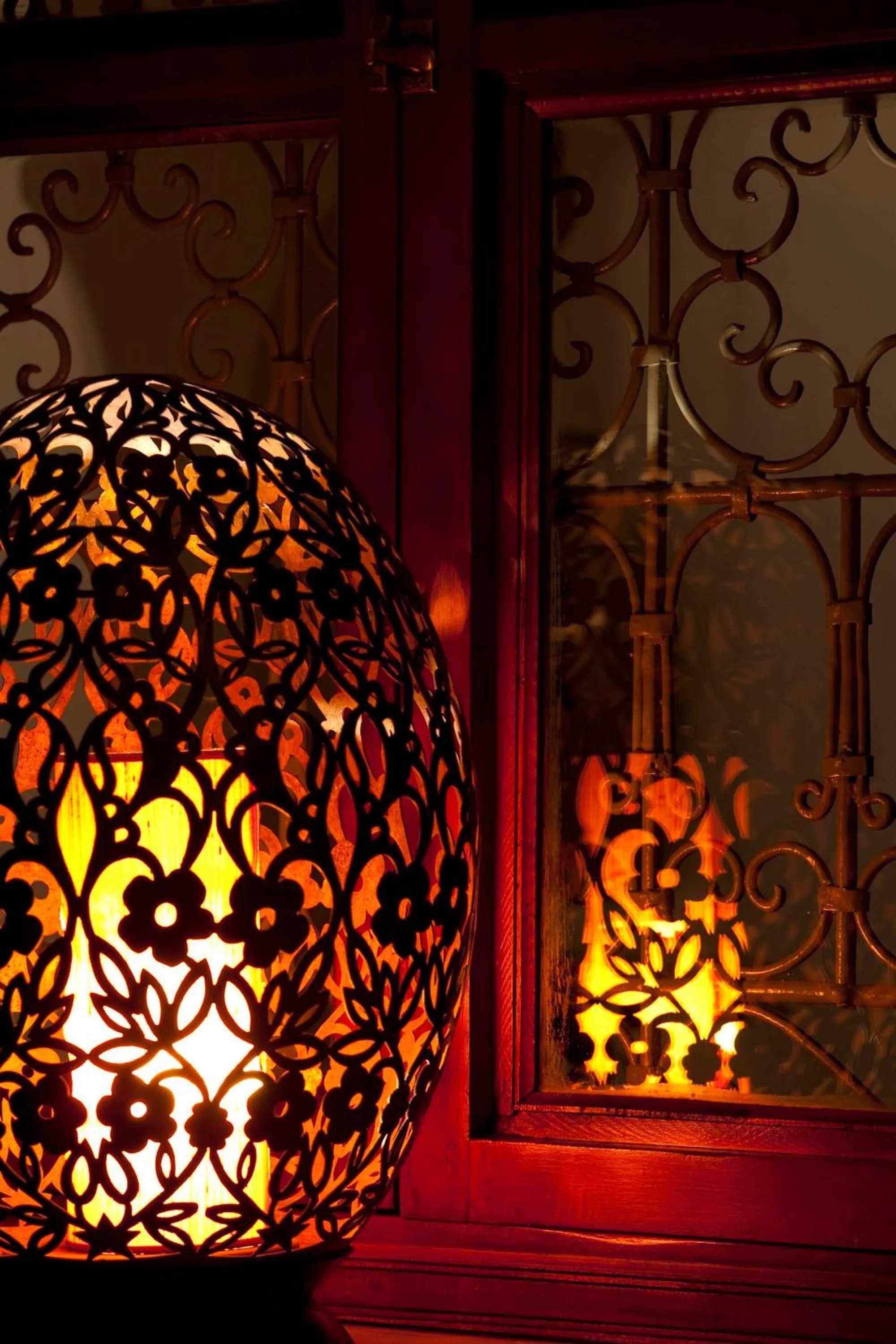 Lounge or bar in Riad Les Bougainvilliers