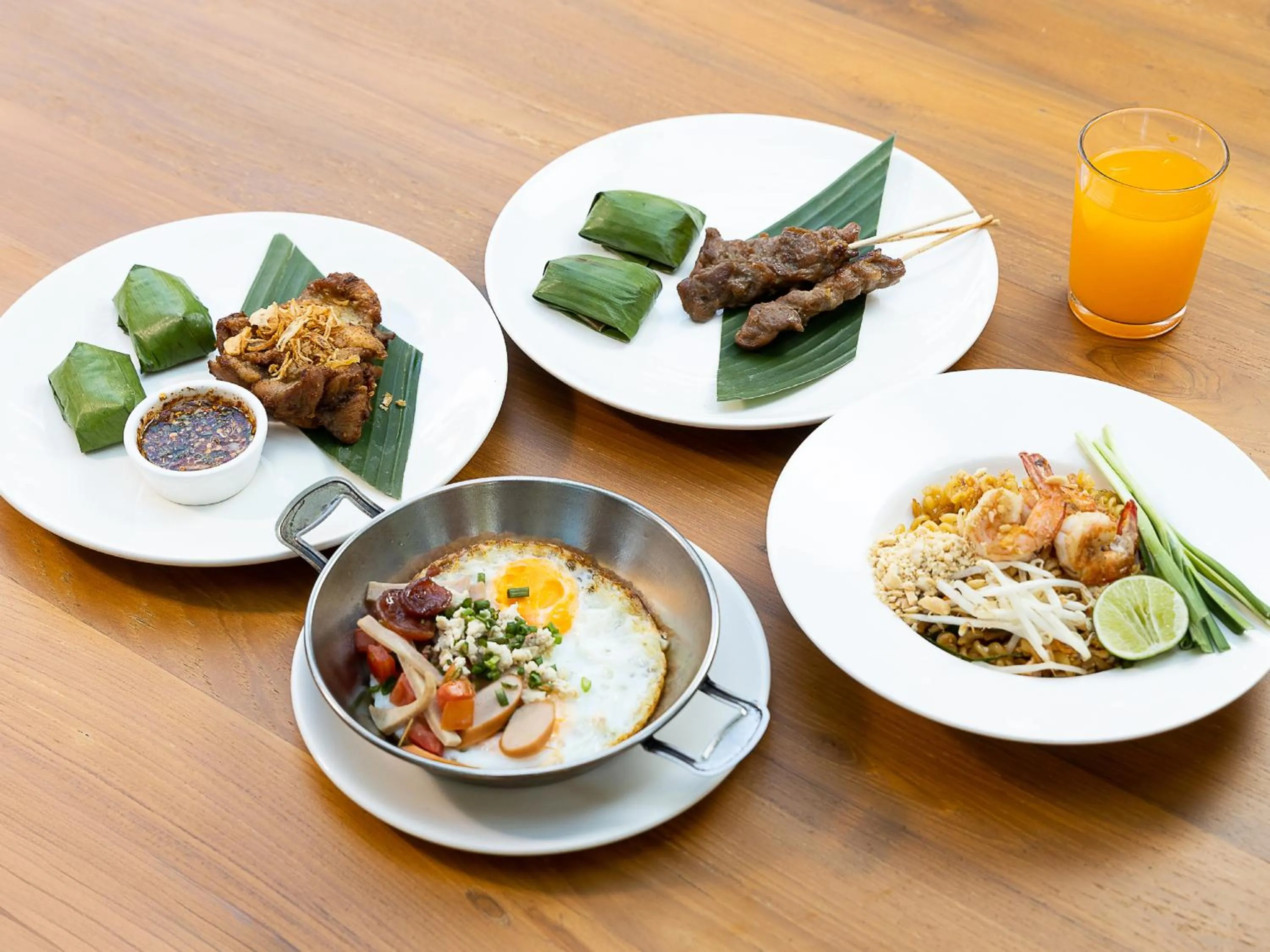 Breakfast in DeeProm Pattaya Hotel