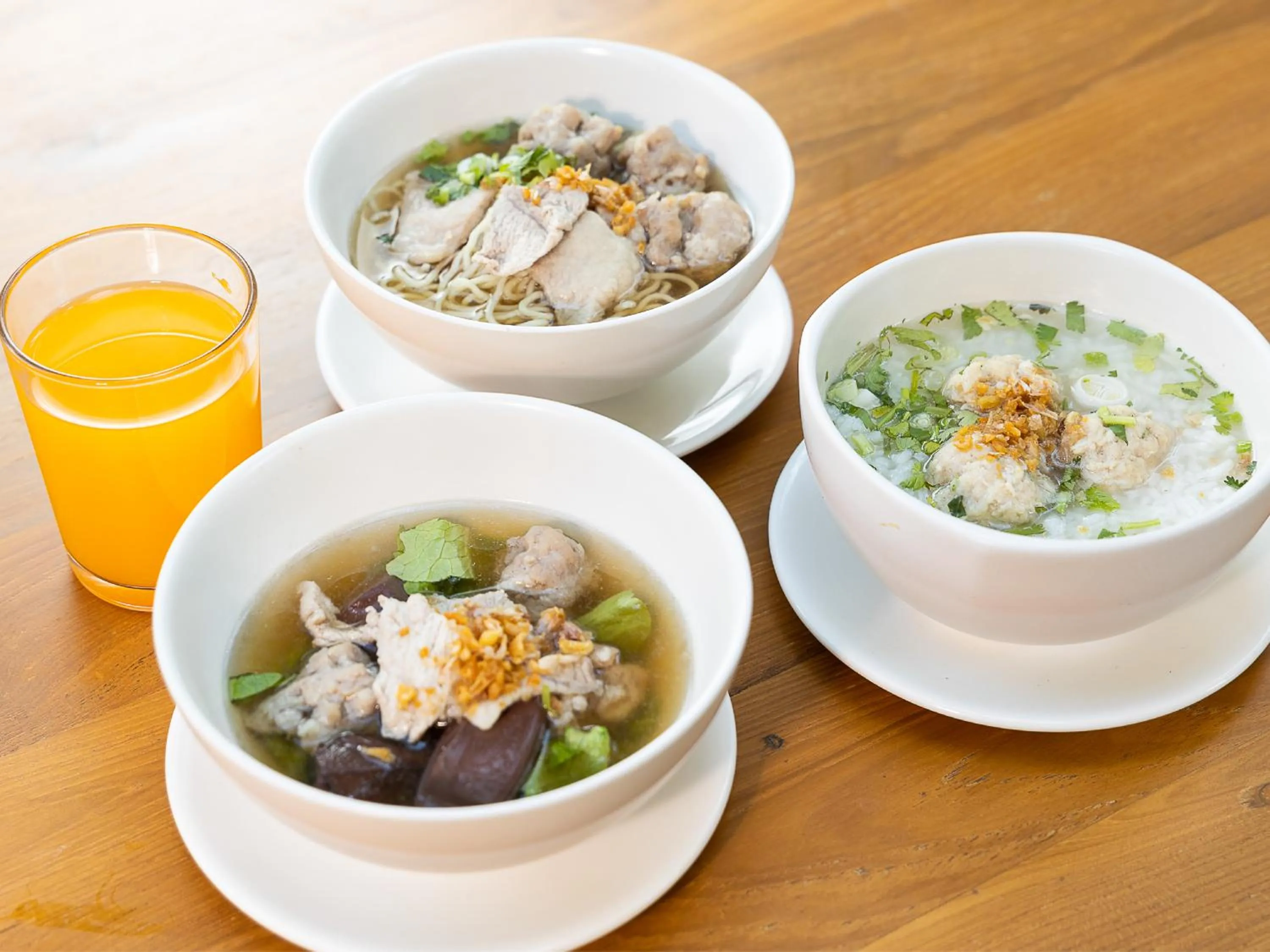 Breakfast in DeeProm Pattaya Hotel