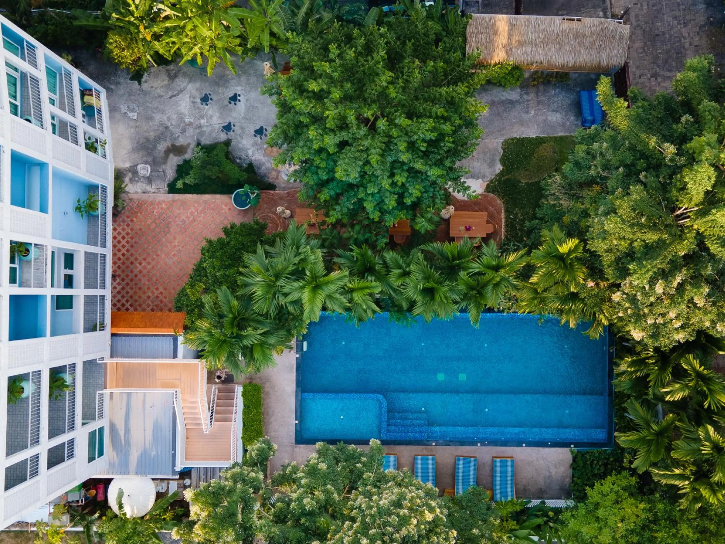 Swimming pool in DeeProm Pattaya Hotel