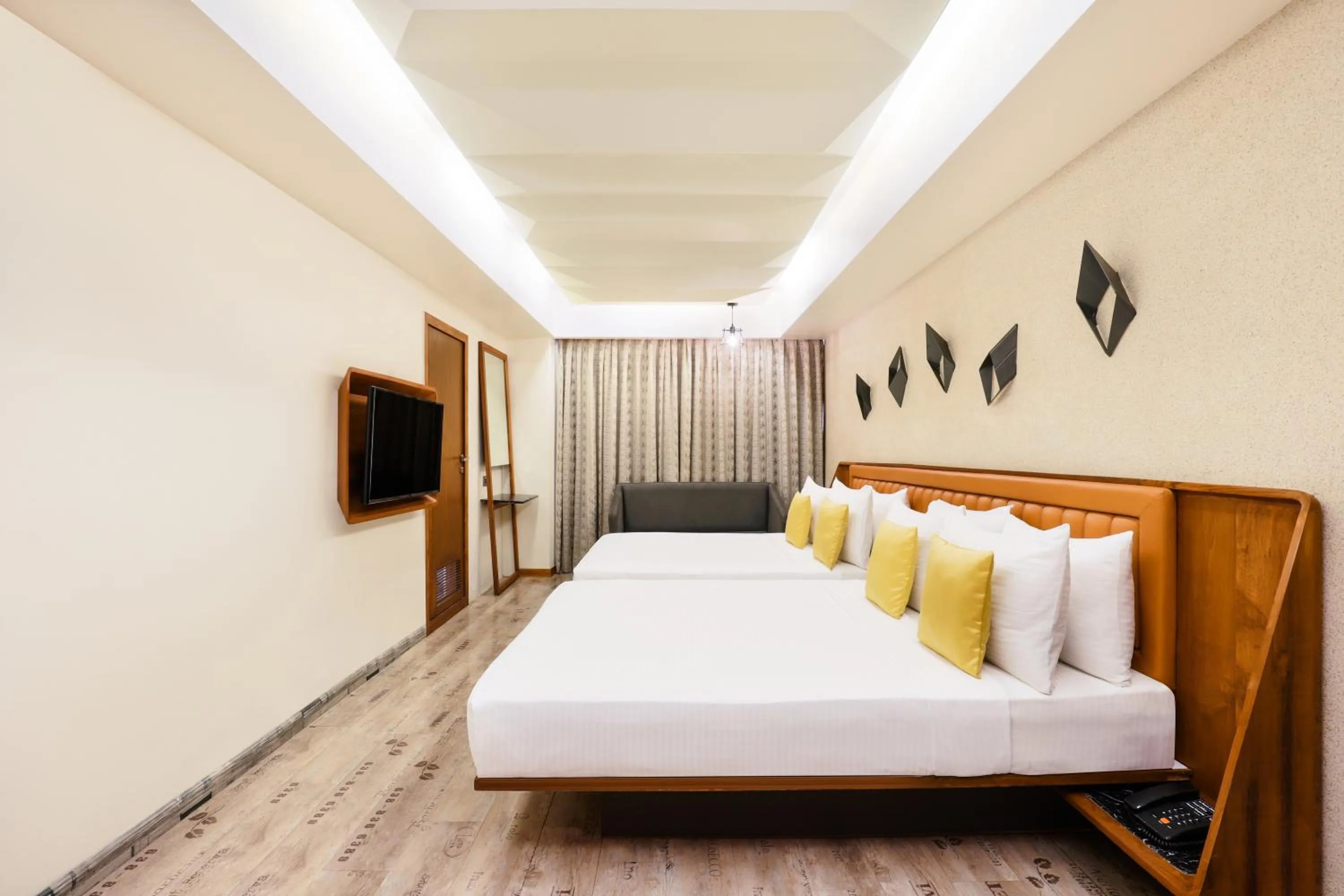 Bedroom, Bed in Keys Select by Lemon Tree Hotels, Gandhi Ashram, Ahmedabad