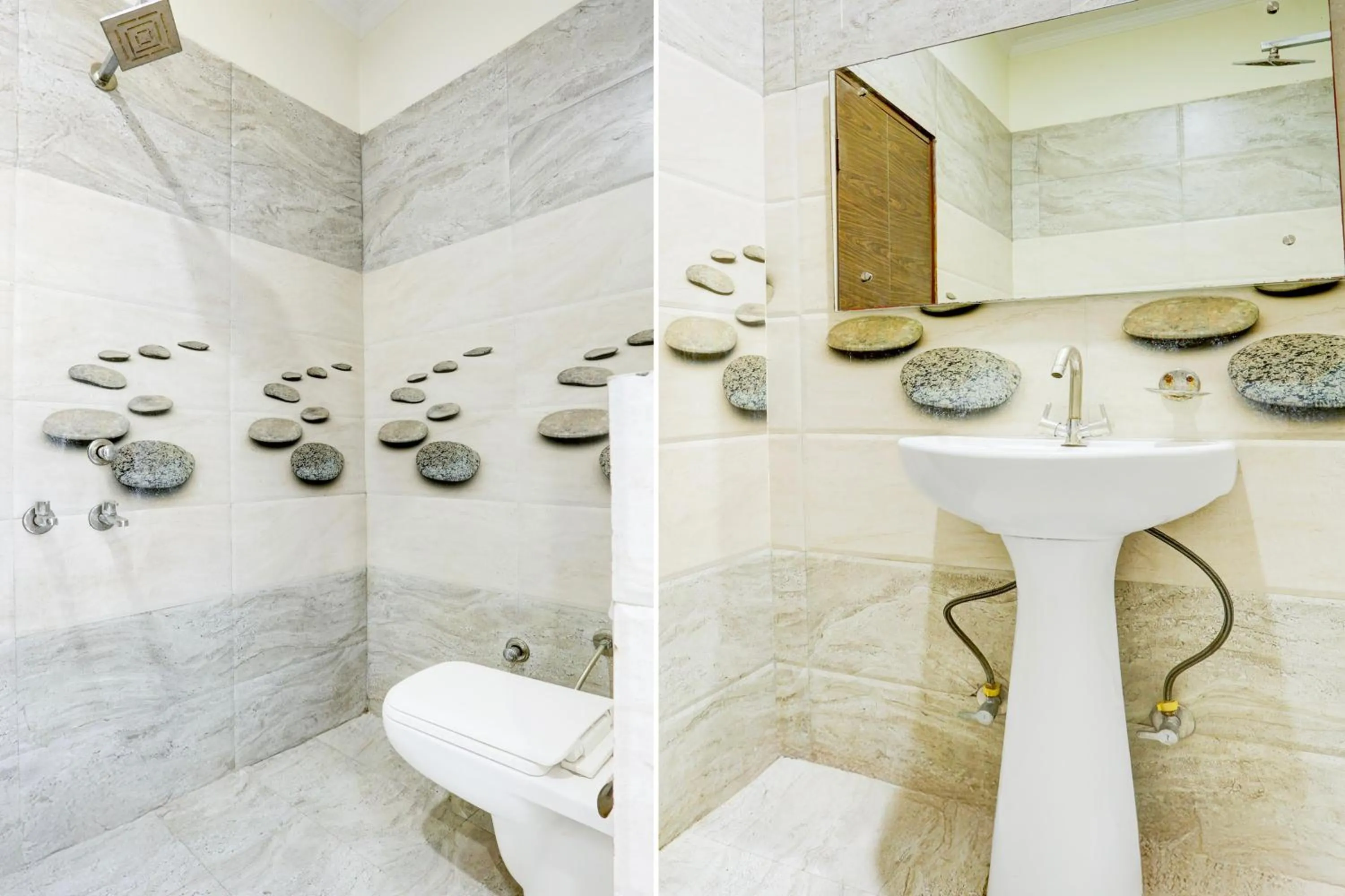 Bathroom in Hotel O by OYO Chandigarh Highway Near Prabhat Road