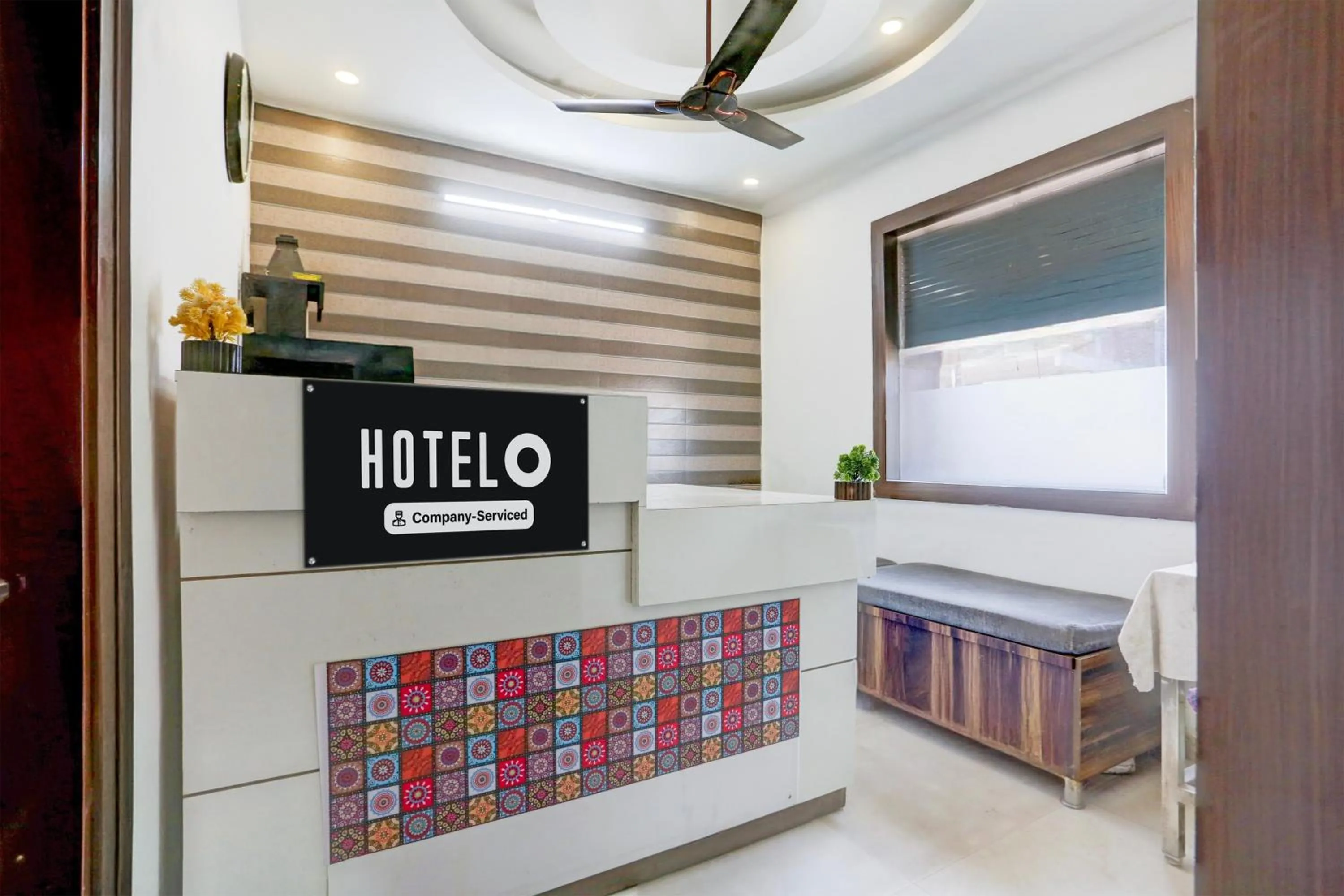 Lobby or reception in Hotel O by OYO Chandigarh Highway Near Prabhat Road