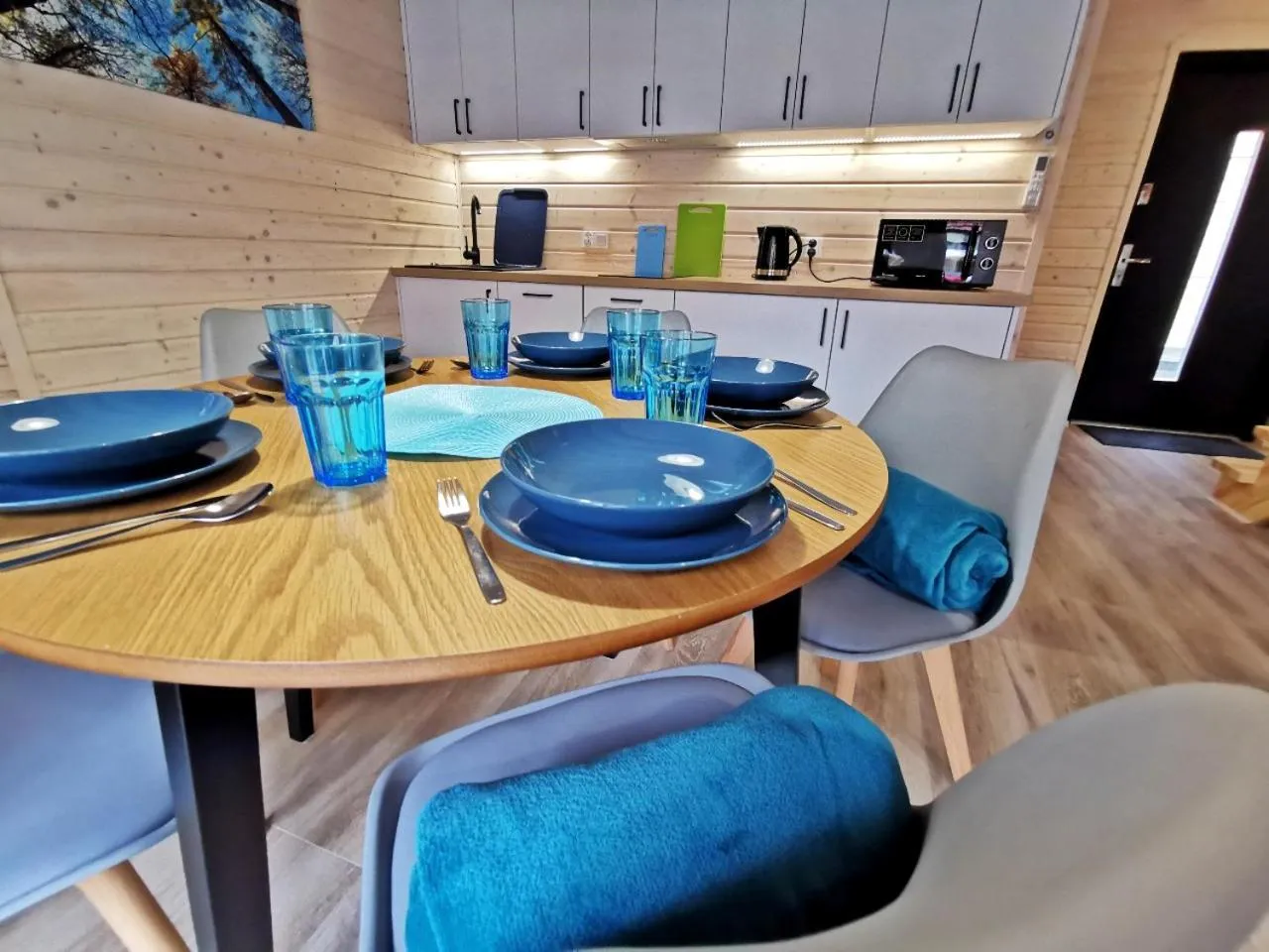 Dining area in Ośrodek Wypoczynkowy Merkury