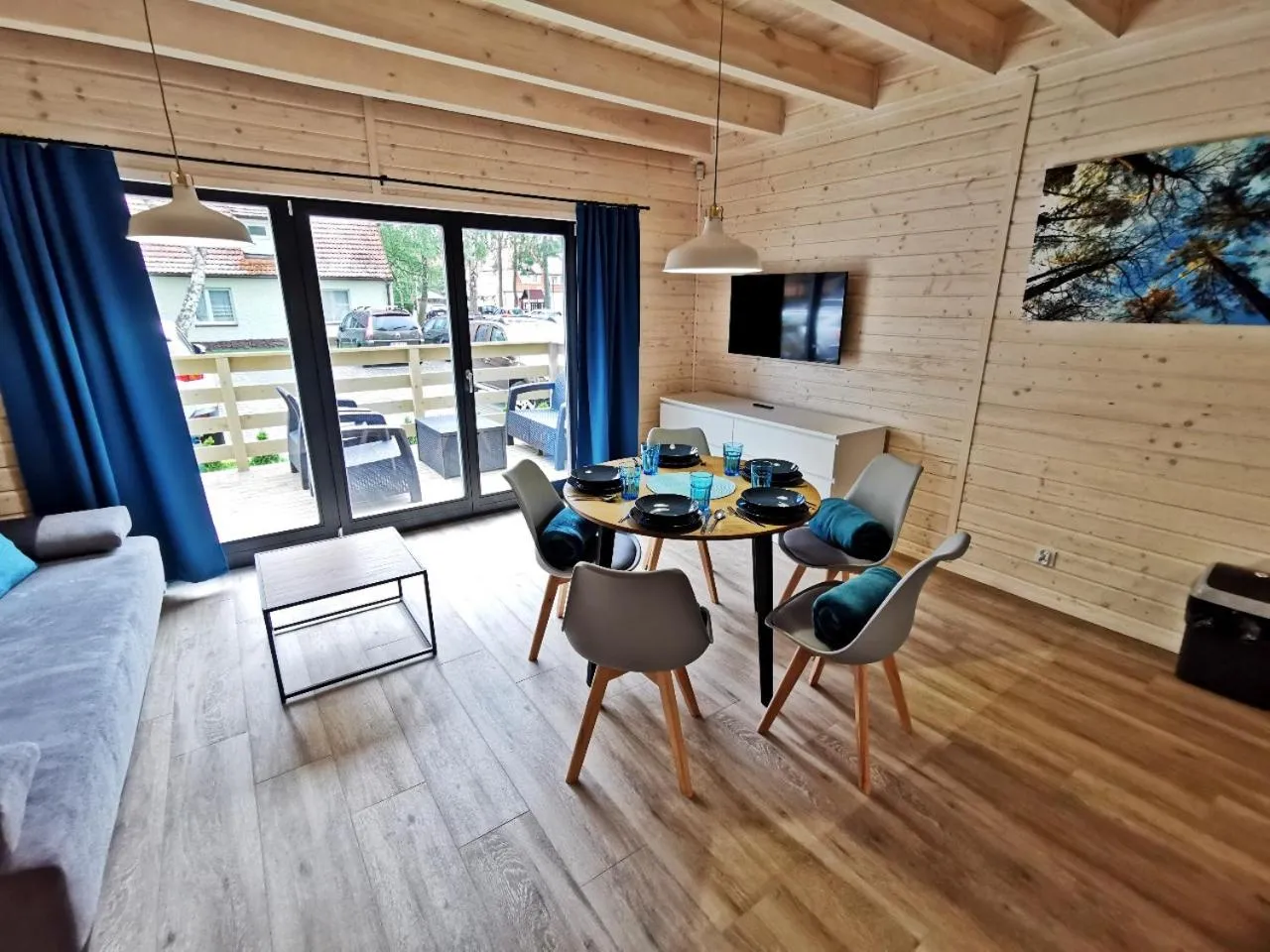 Dining area in Ośrodek Wypoczynkowy Merkury