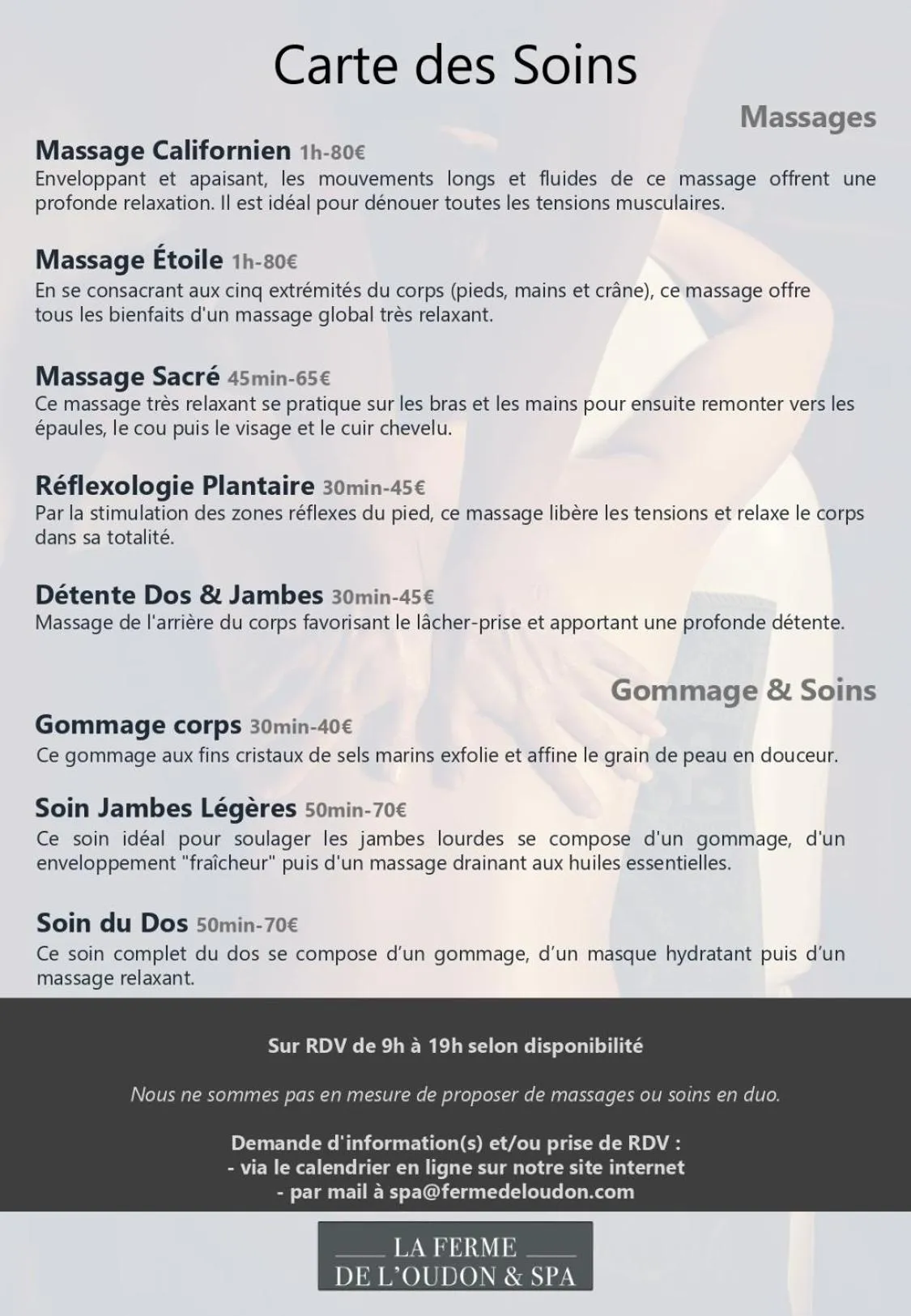 Spa and wellness centre/facilities in Chambres d'Hôtes et Suites à La Ferme de l'Oudon & SPA