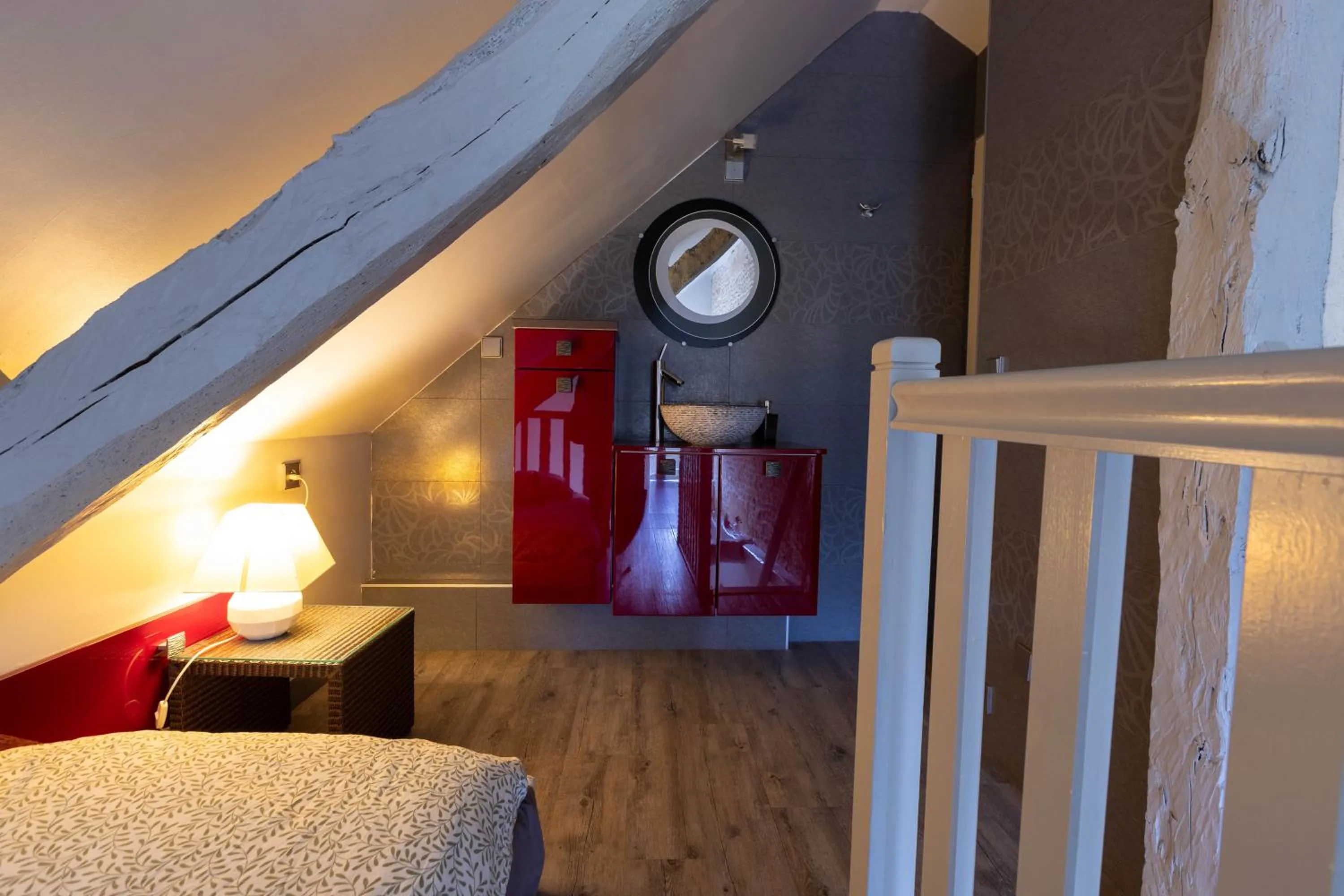 Bedroom, Bed in Chambres d'Hôtes et Suites à La Ferme de l'Oudon & SPA