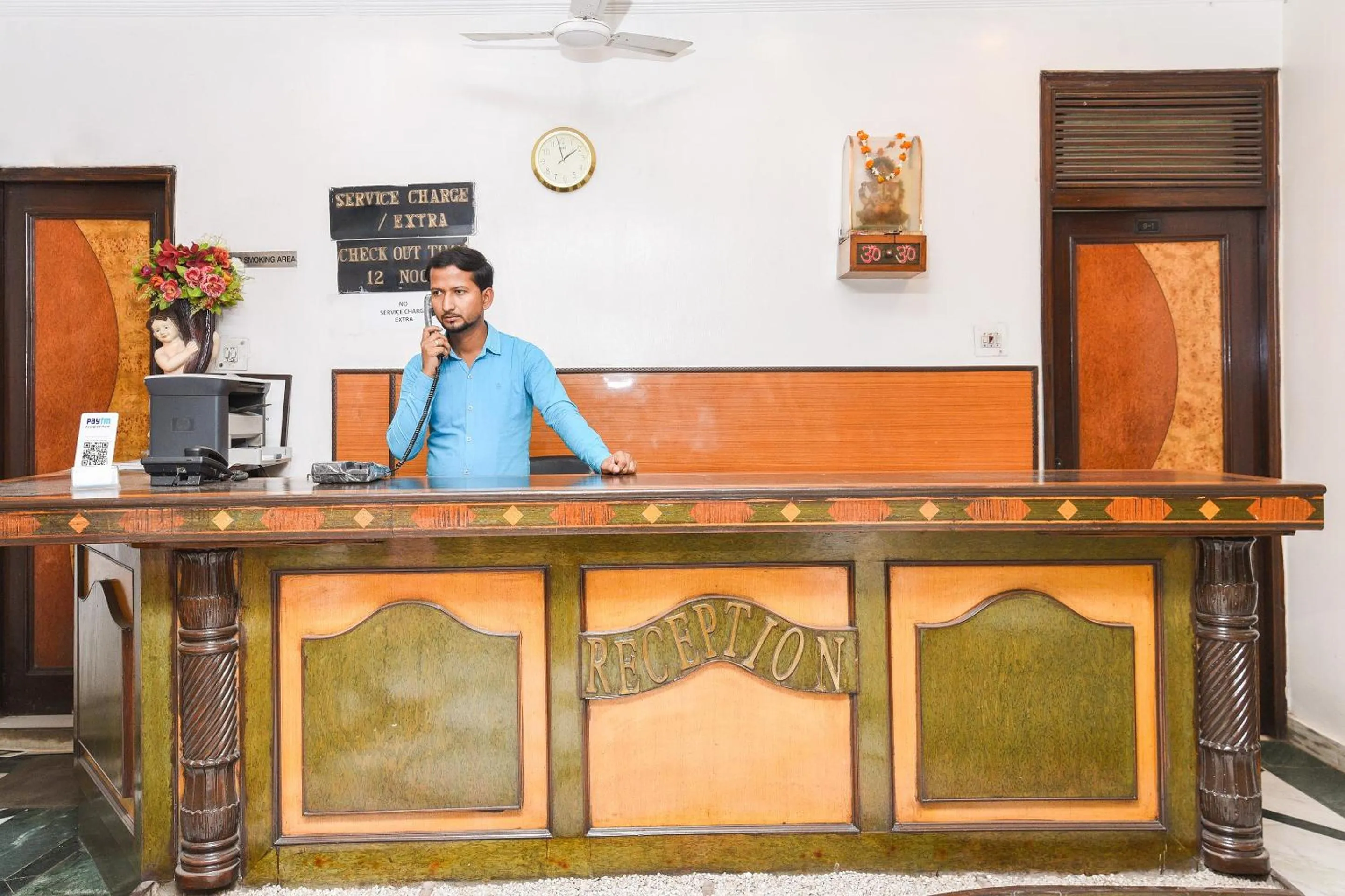 Lobby or reception in Hotel O City Palace