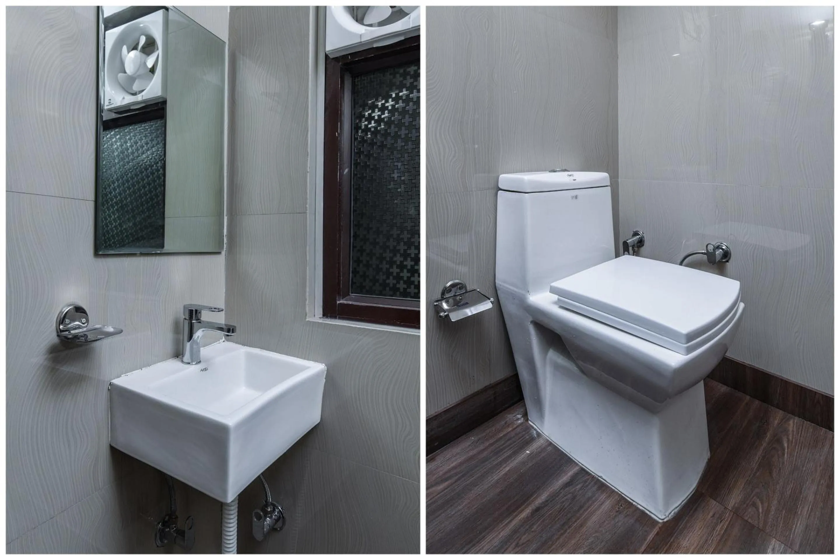 Bathroom in Hotel O Akash Continental