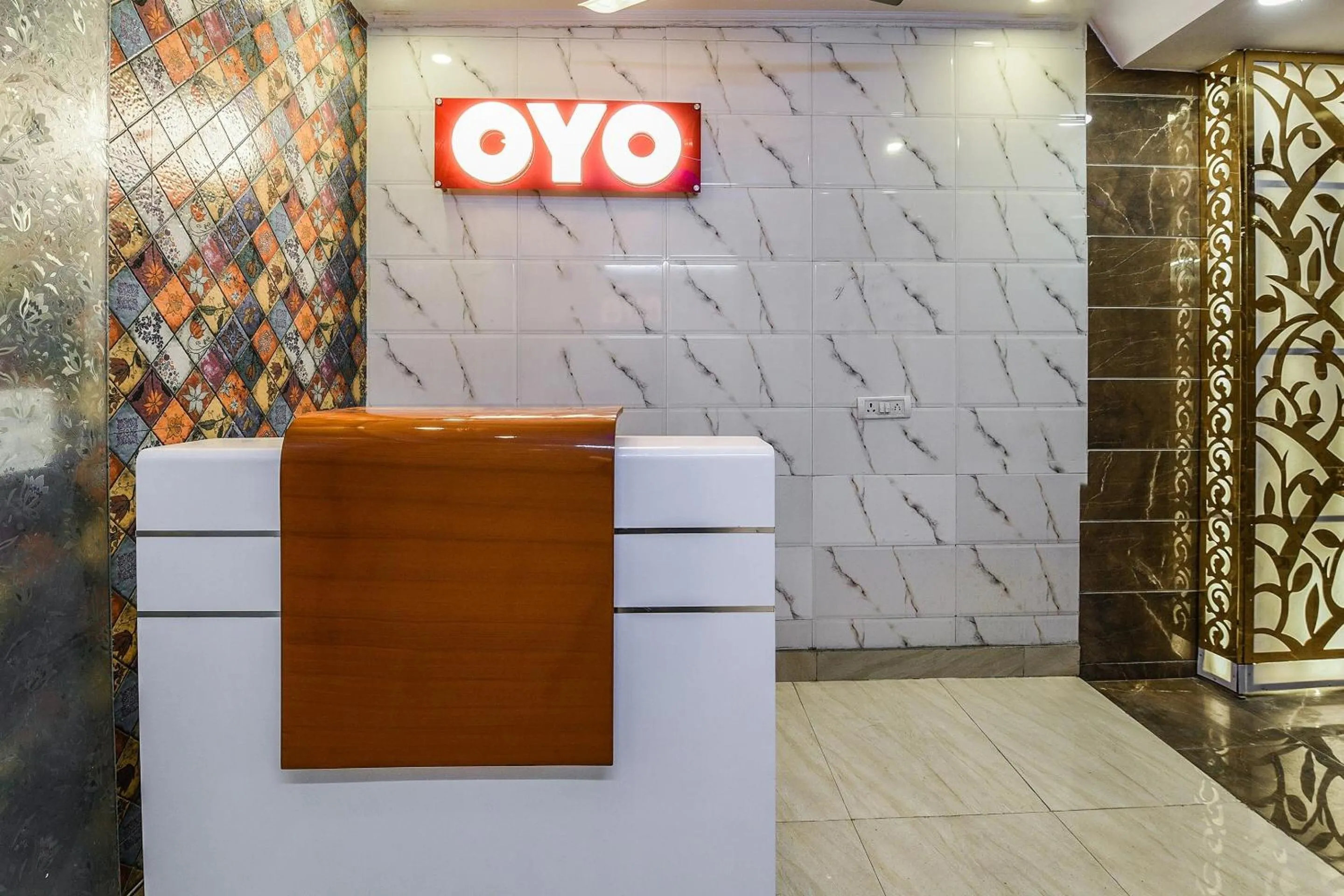 Lobby or reception in Hotel O Akash Continental