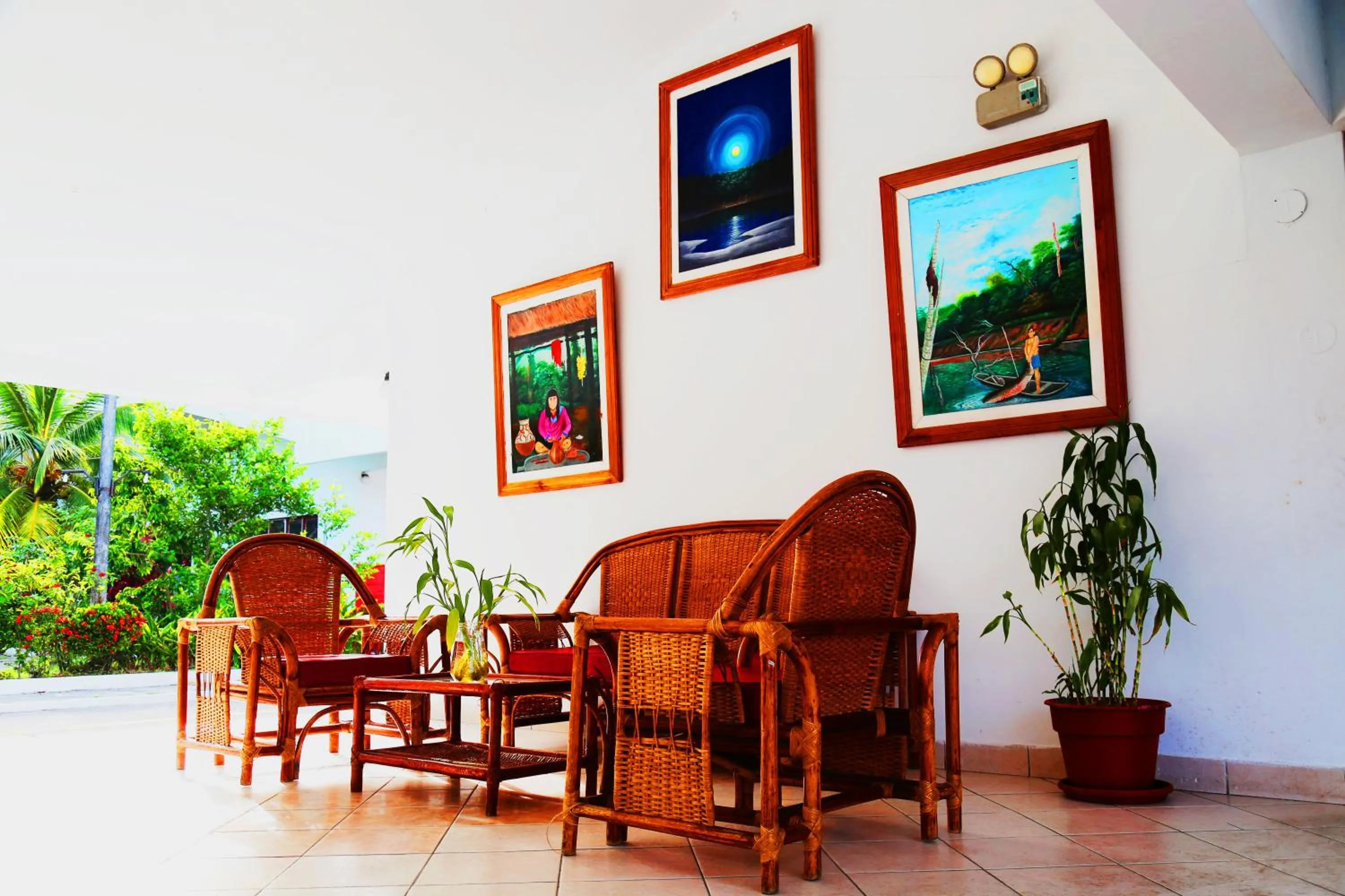 Patio in Hotel Sol del Oriente Iquitos