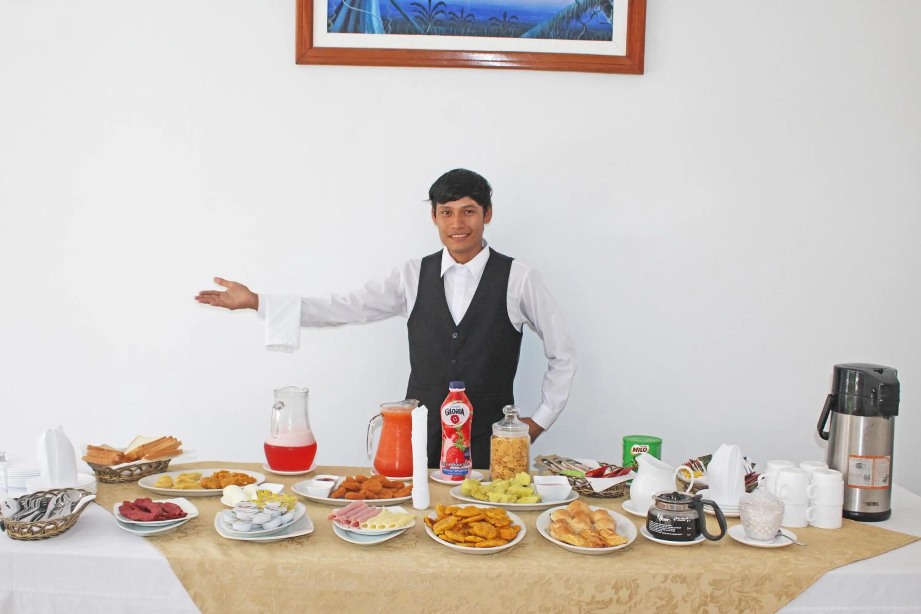 Breakfast in Hotel Sol del Oriente Iquitos