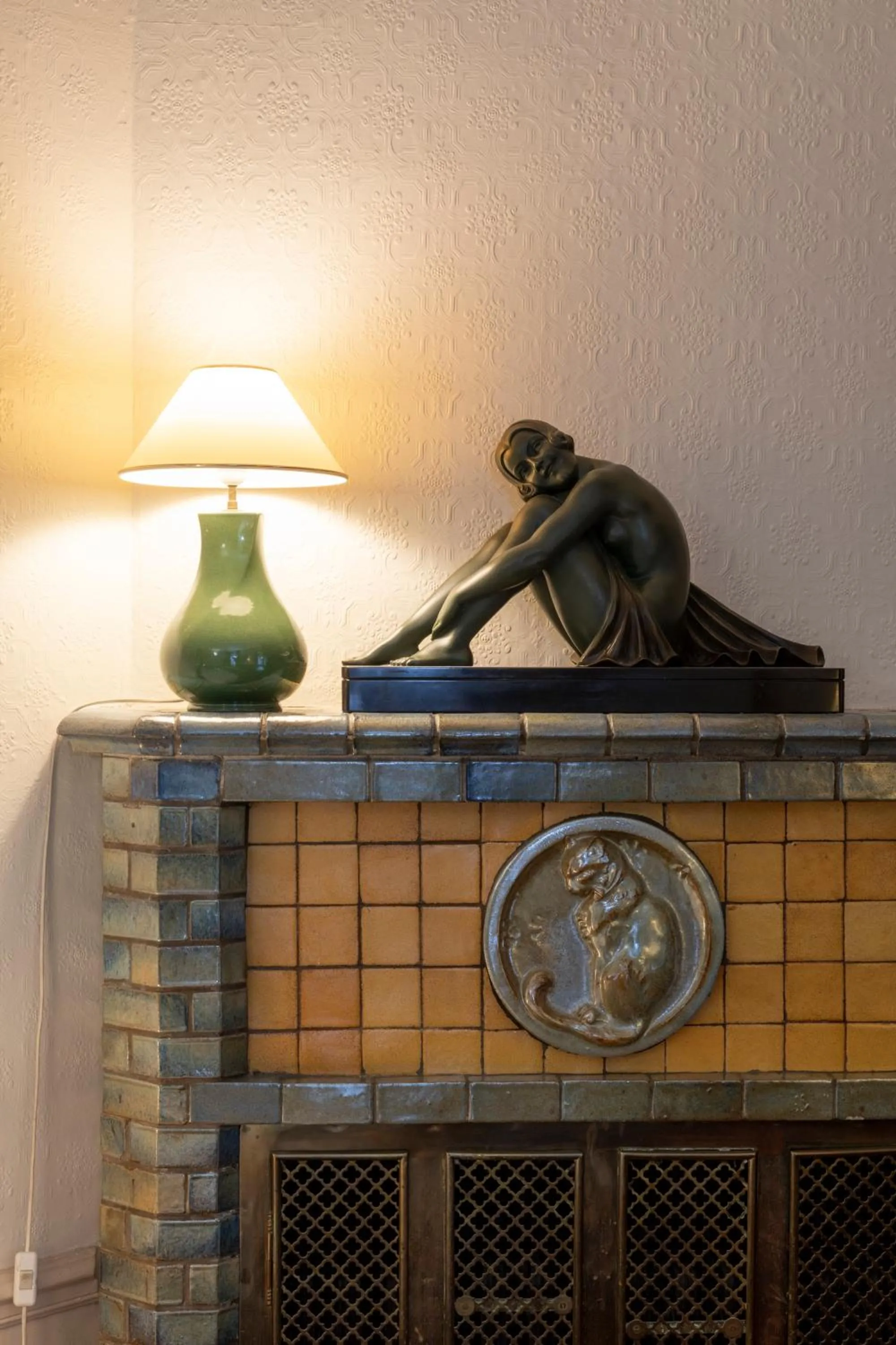 Decorative detail in Hôtel Langlois