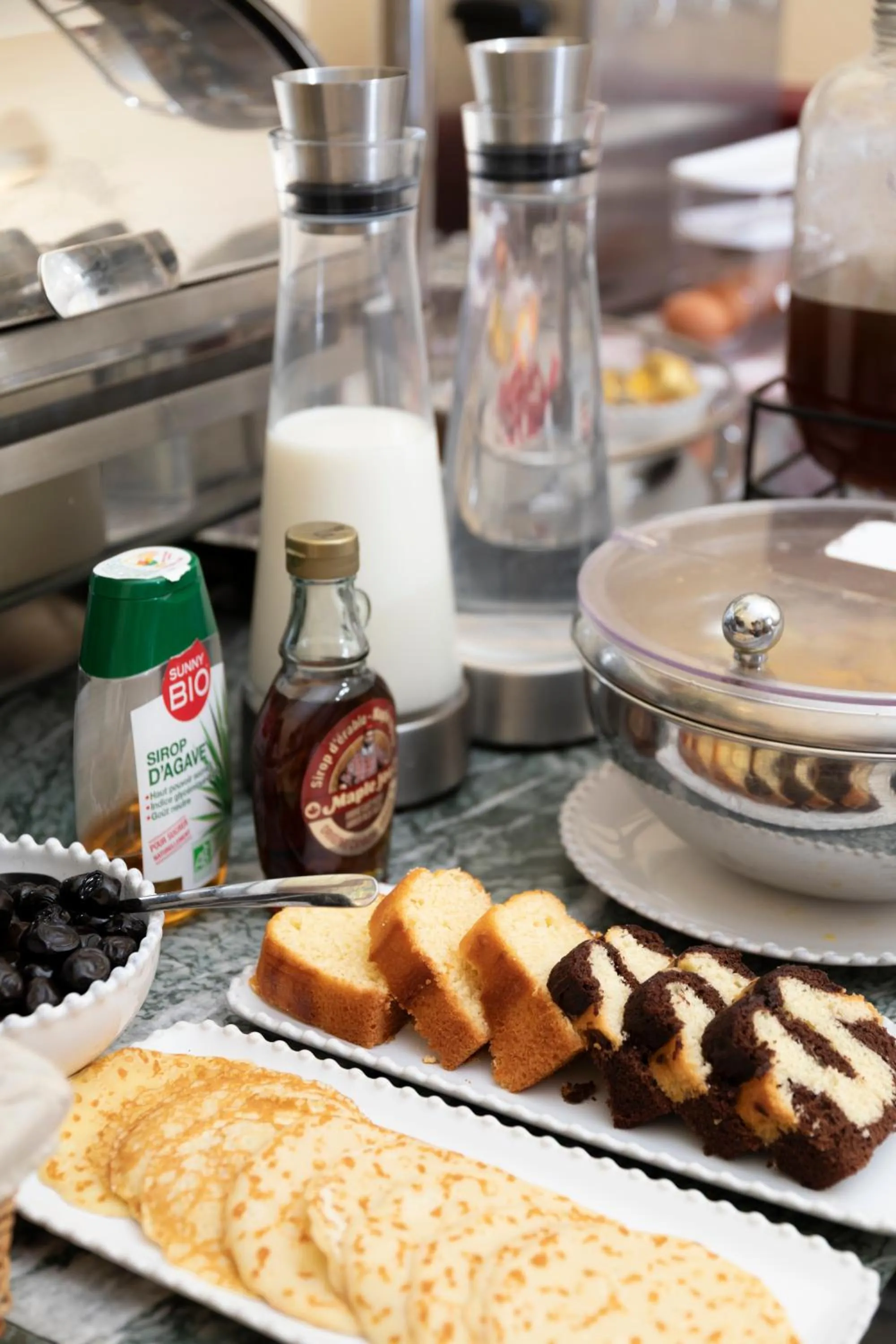 Breakfast in Hôtel Langlois