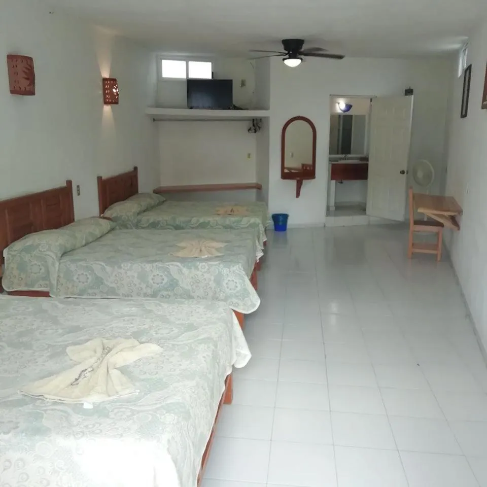 Bed in Hotel Quinta Paraiso