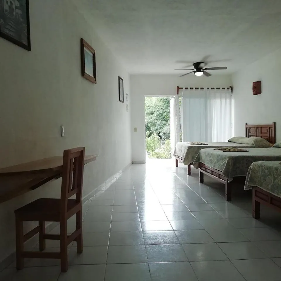 Bed in Hotel Quinta Paraiso